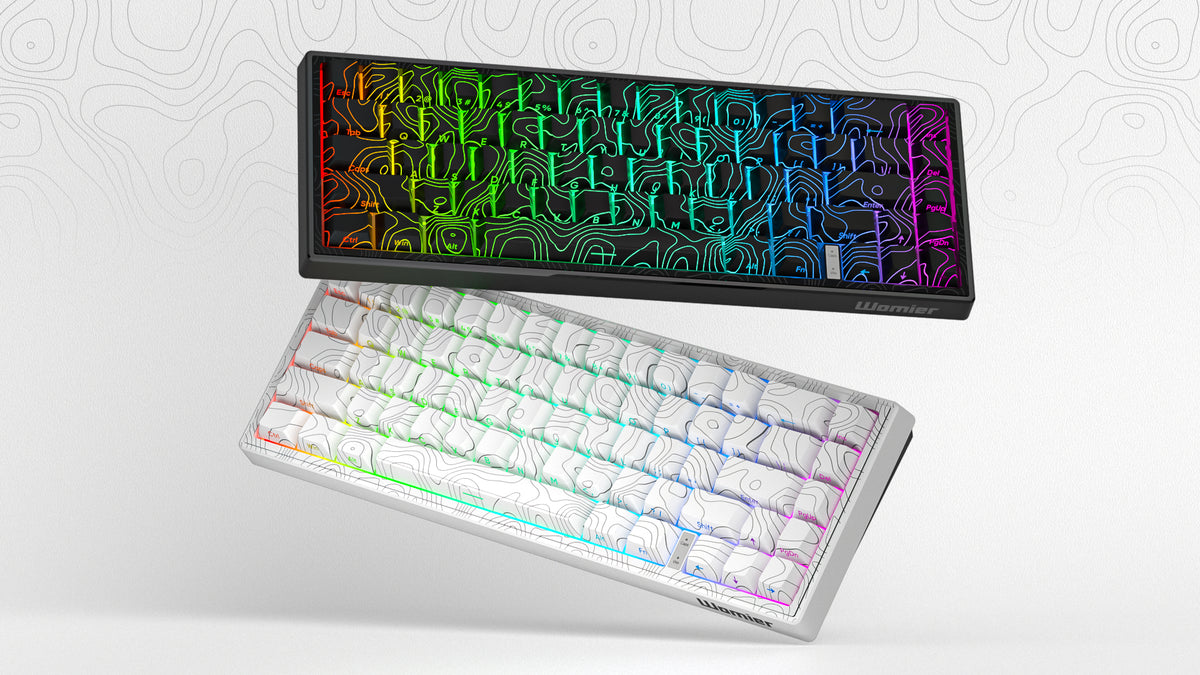 Womier M68 HE V2 65% Hall Effect Rapid Trigger Wired Gaming Keyboard ...