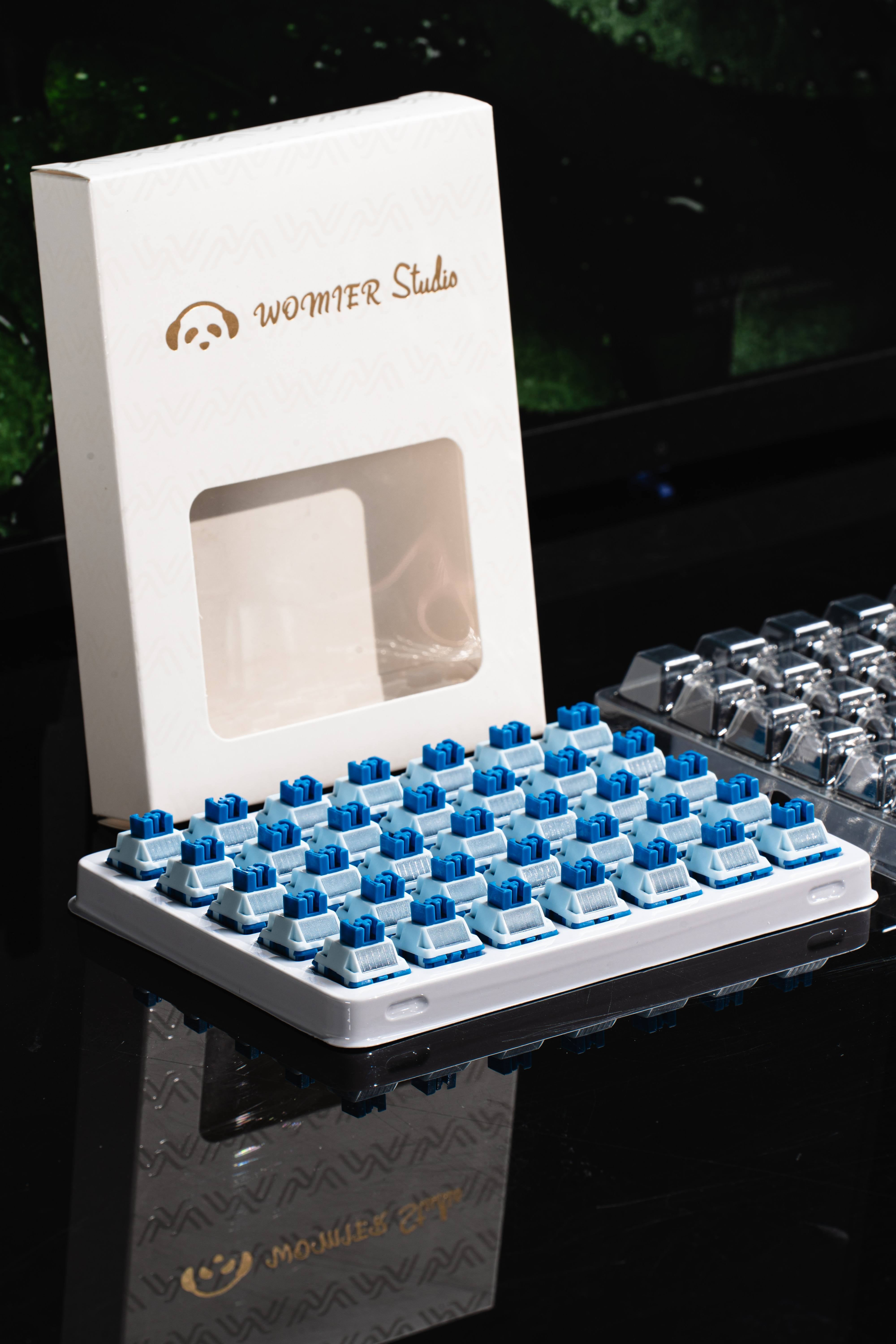 Womier New POM Series Pre-lubed Linear Switches (35 pcs/box)