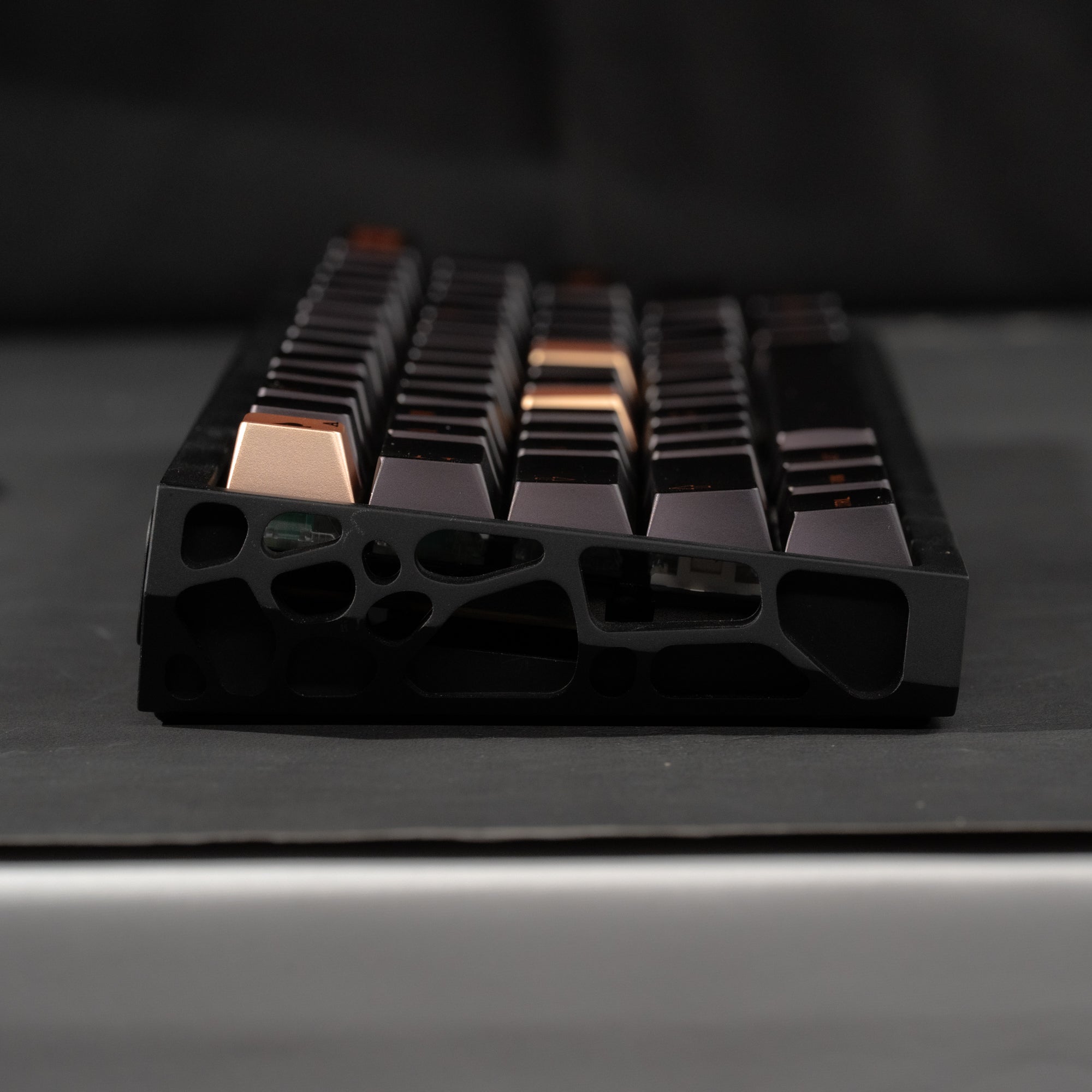 Womier Spade 112-Key Cherry Profile Metallic Coating Keycap Set