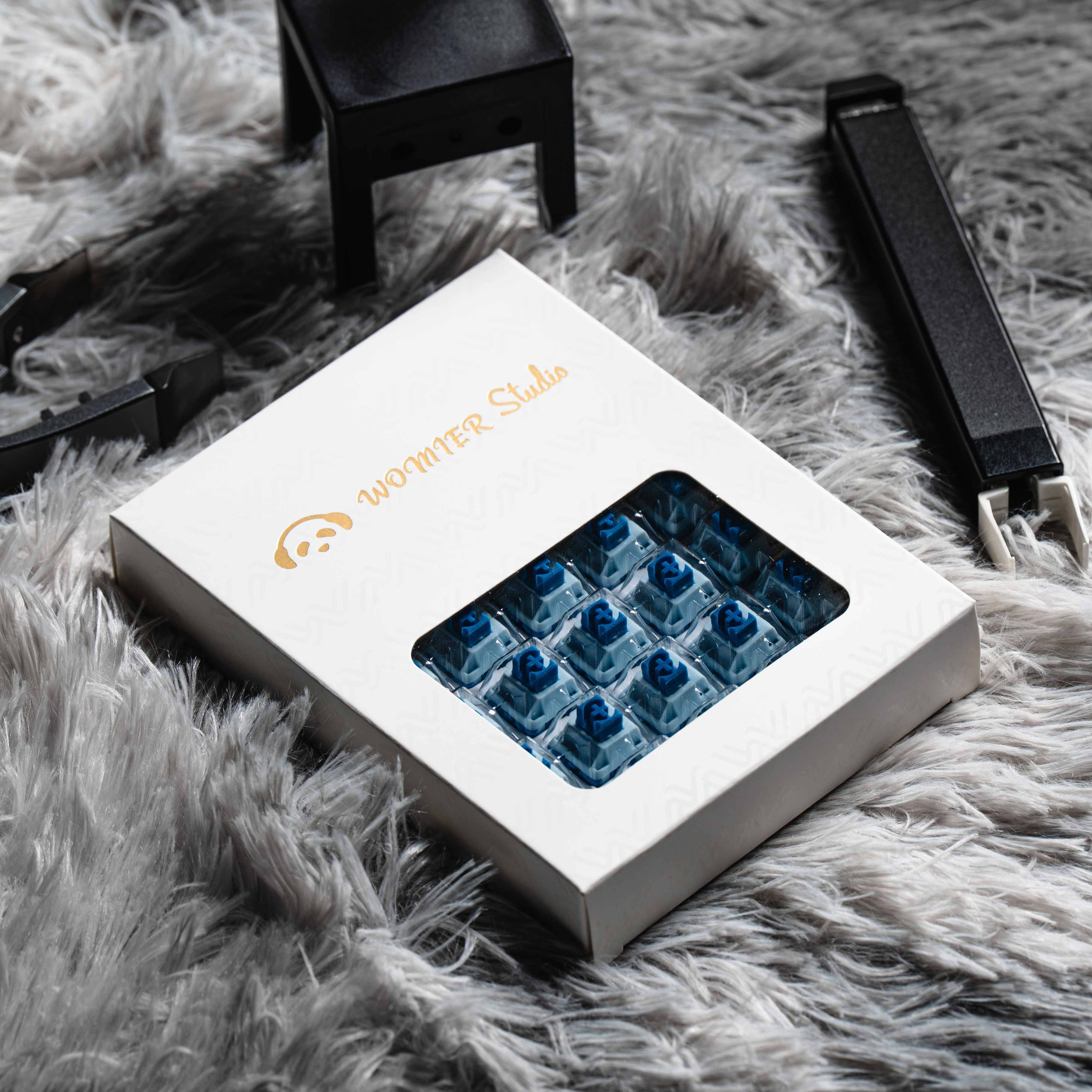 Womier New POM Series Pre-lubed Linear Switches (35 pcs/box) - Womier Keyboard