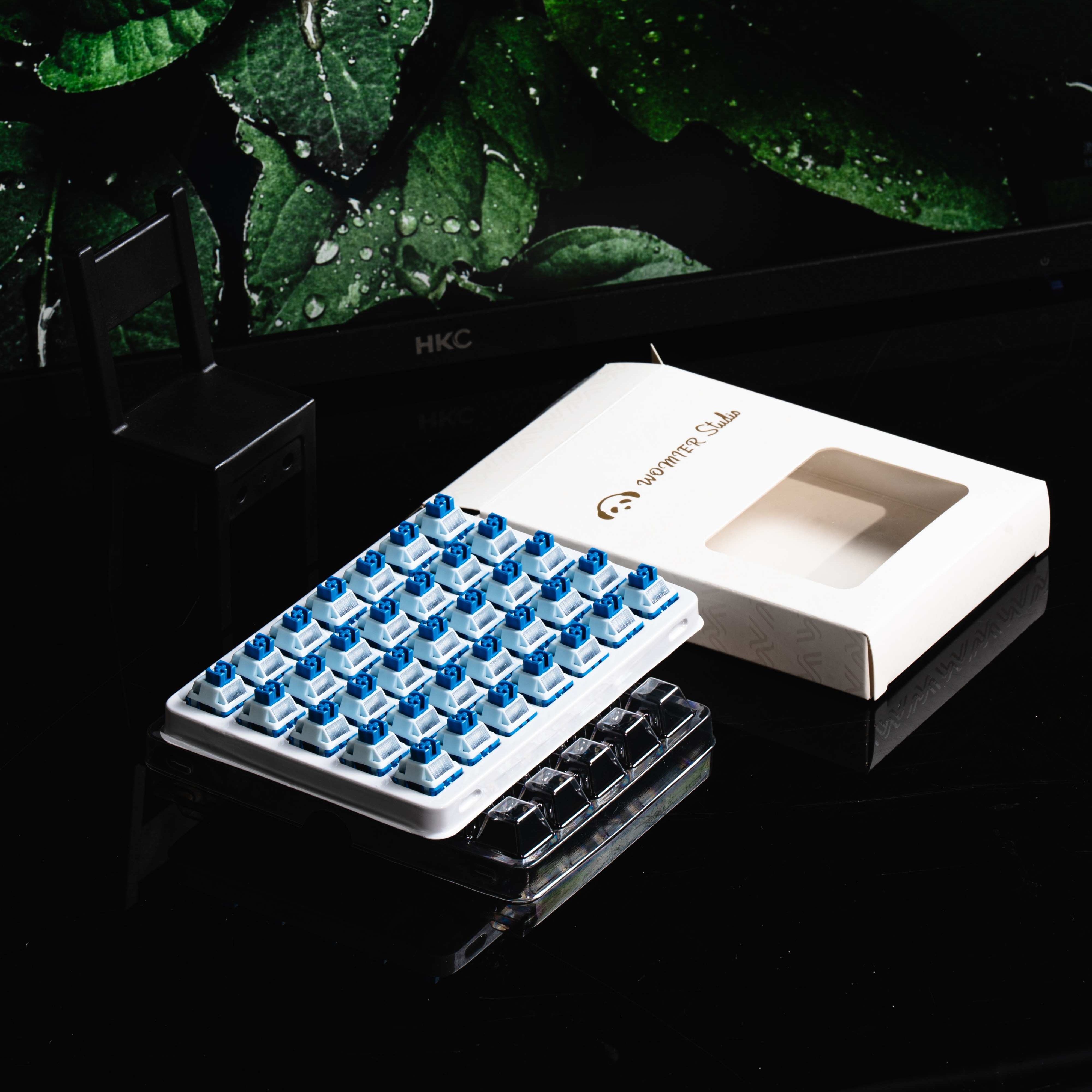 Womier New POM Series Pre-lubed Linear Switches (35 pcs/box) - Womier Keyboard