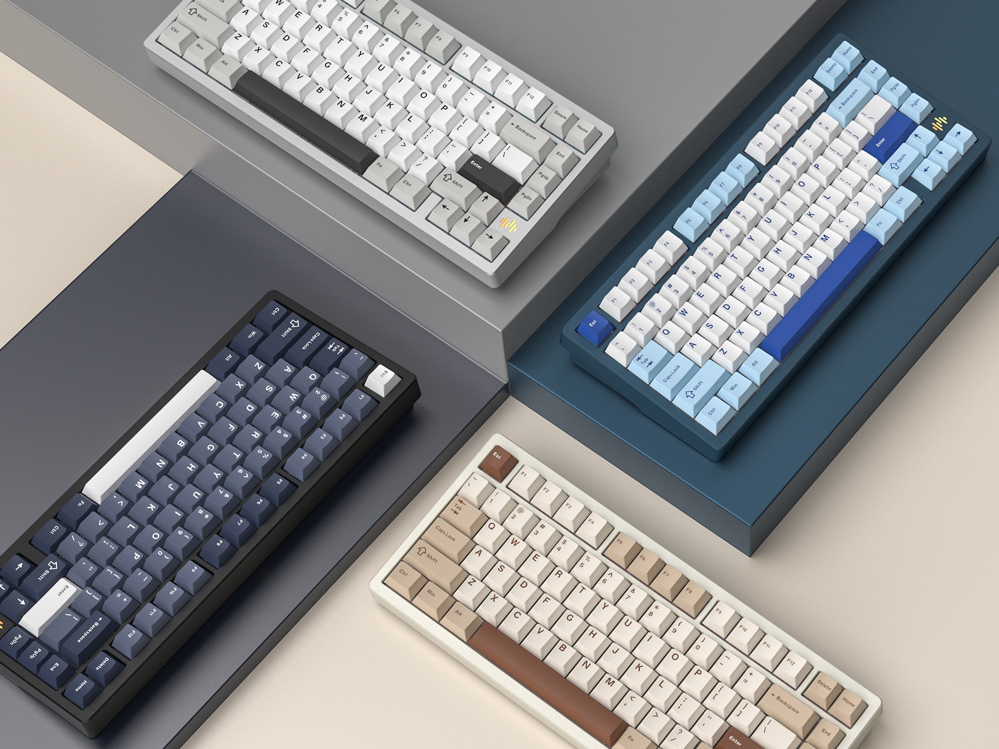 Womier SK75 magnetic switch keyboard Anodized