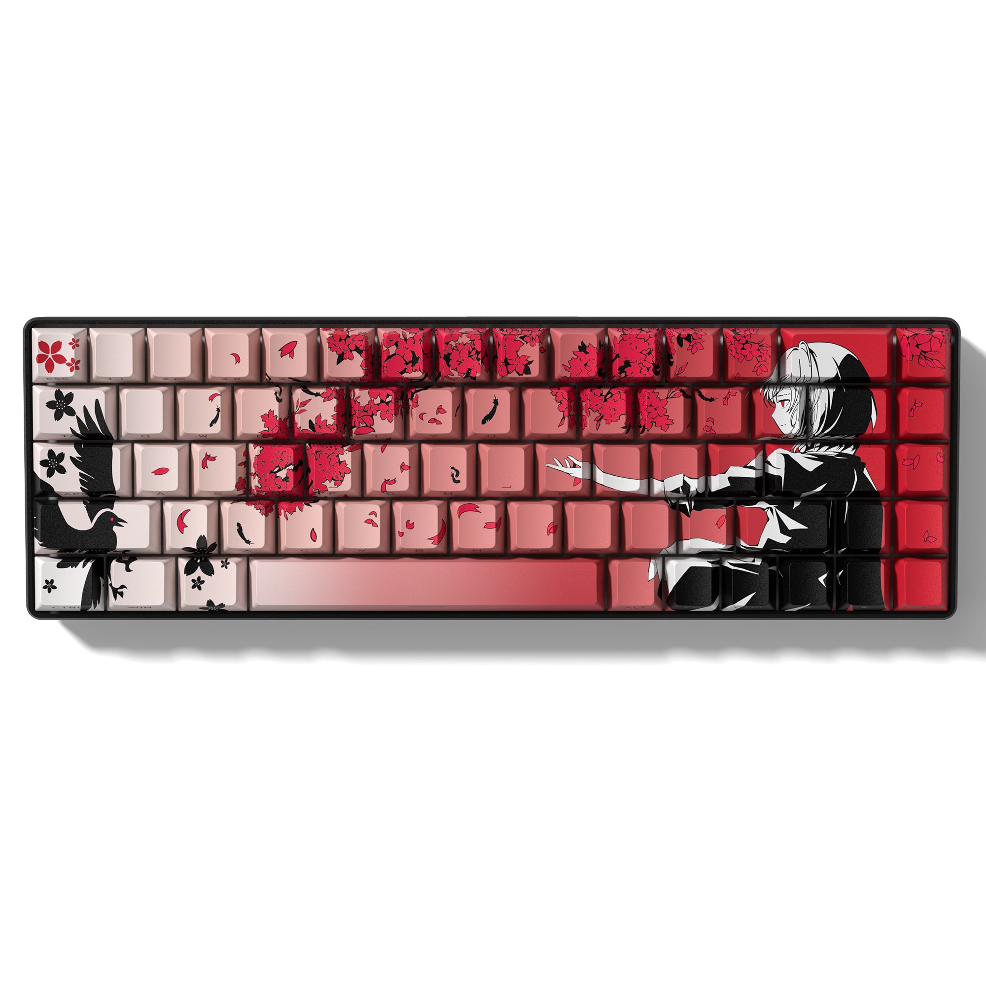 Womier Cherry Profile  Dye-Sub Side-Printed Keycaps  Set (129 Keys)