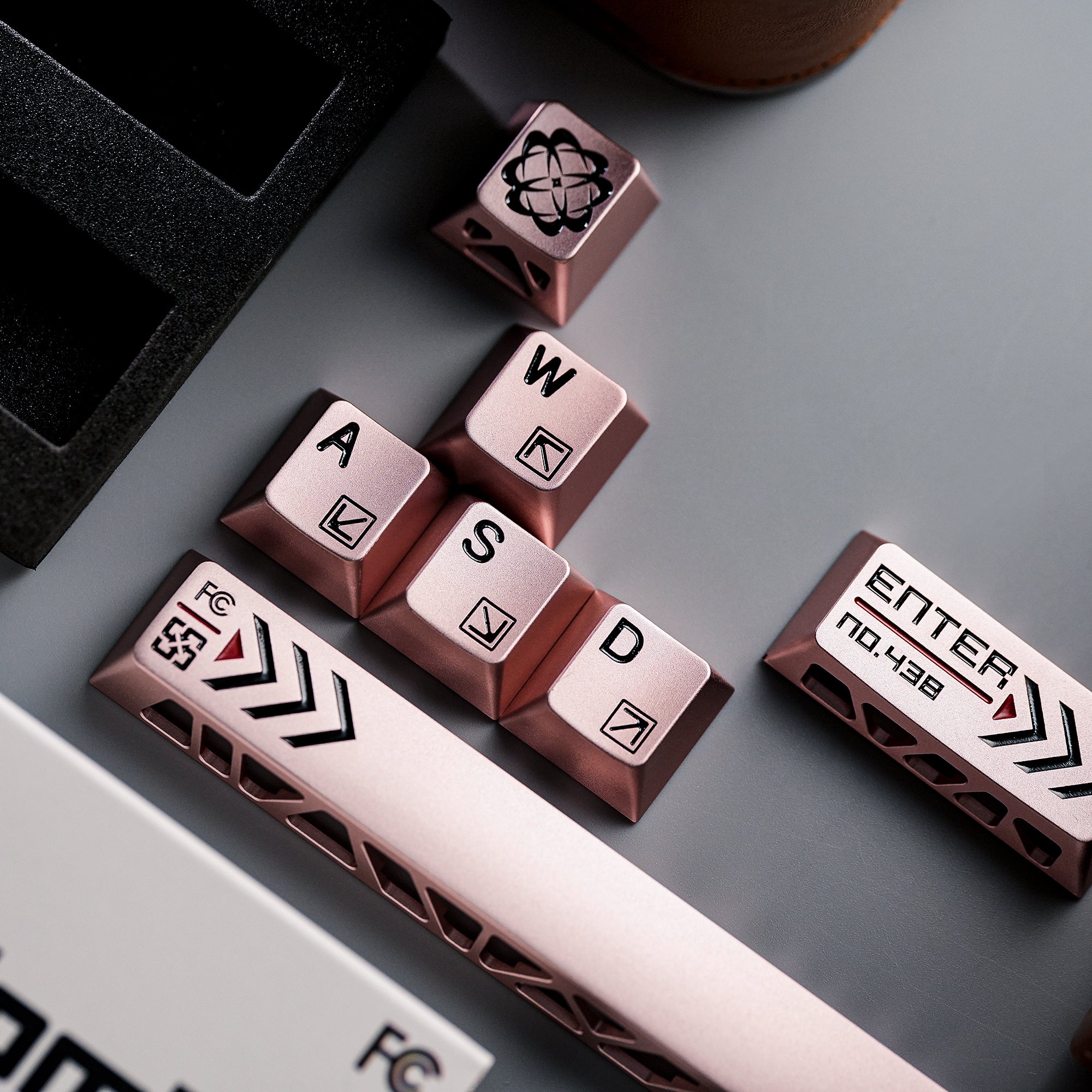 Womier Aluminum Anodized WASD Keycaps (4-Key Set)