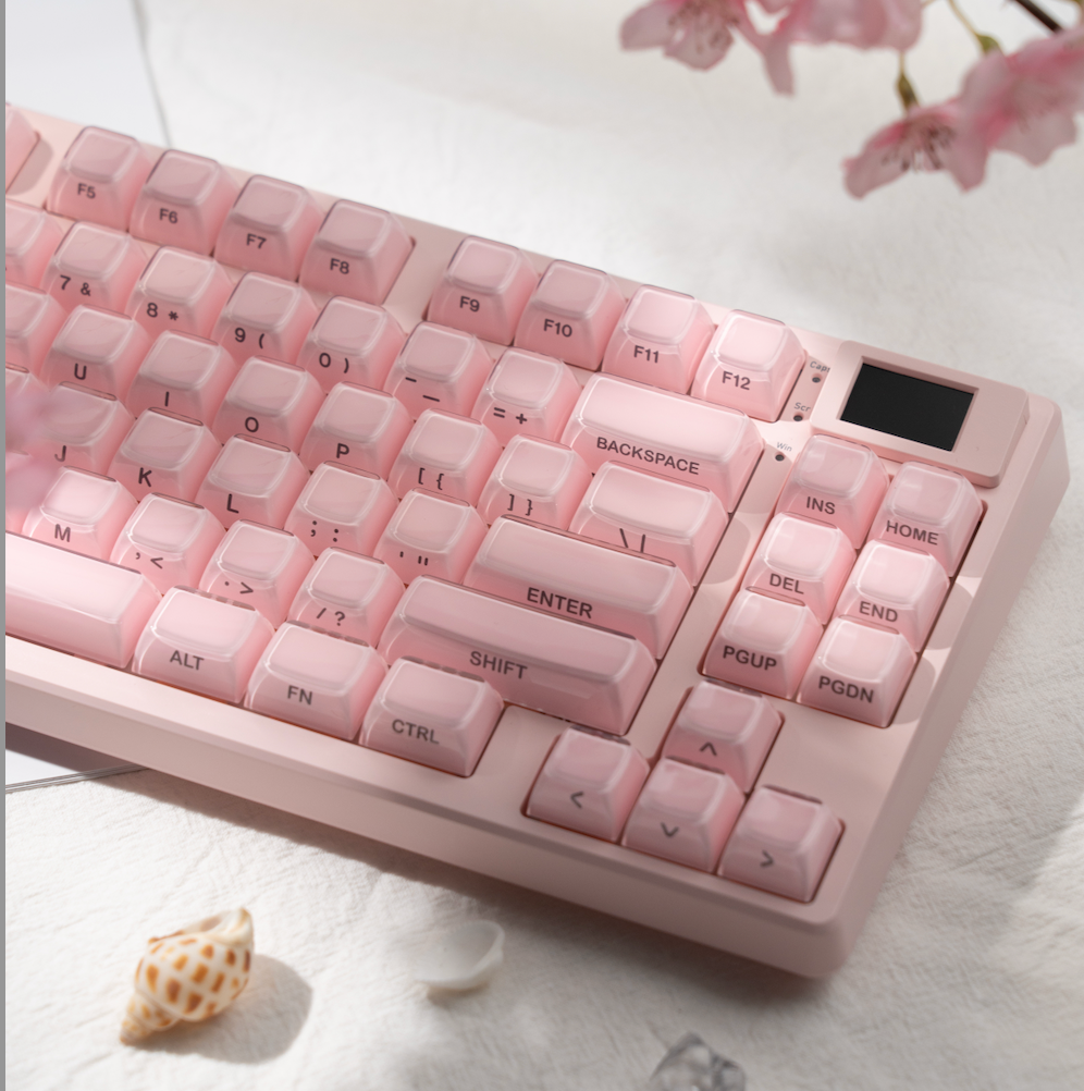 Womier SK80 Pro Themed 75% Wireless Keyboard with Multimedia Display