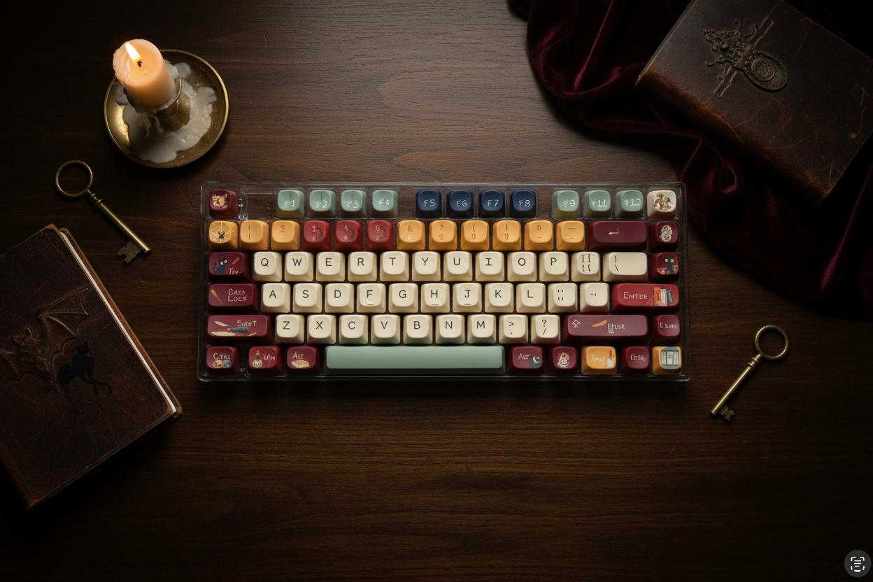 William Castle Keycap Set - Full Layout Showcase