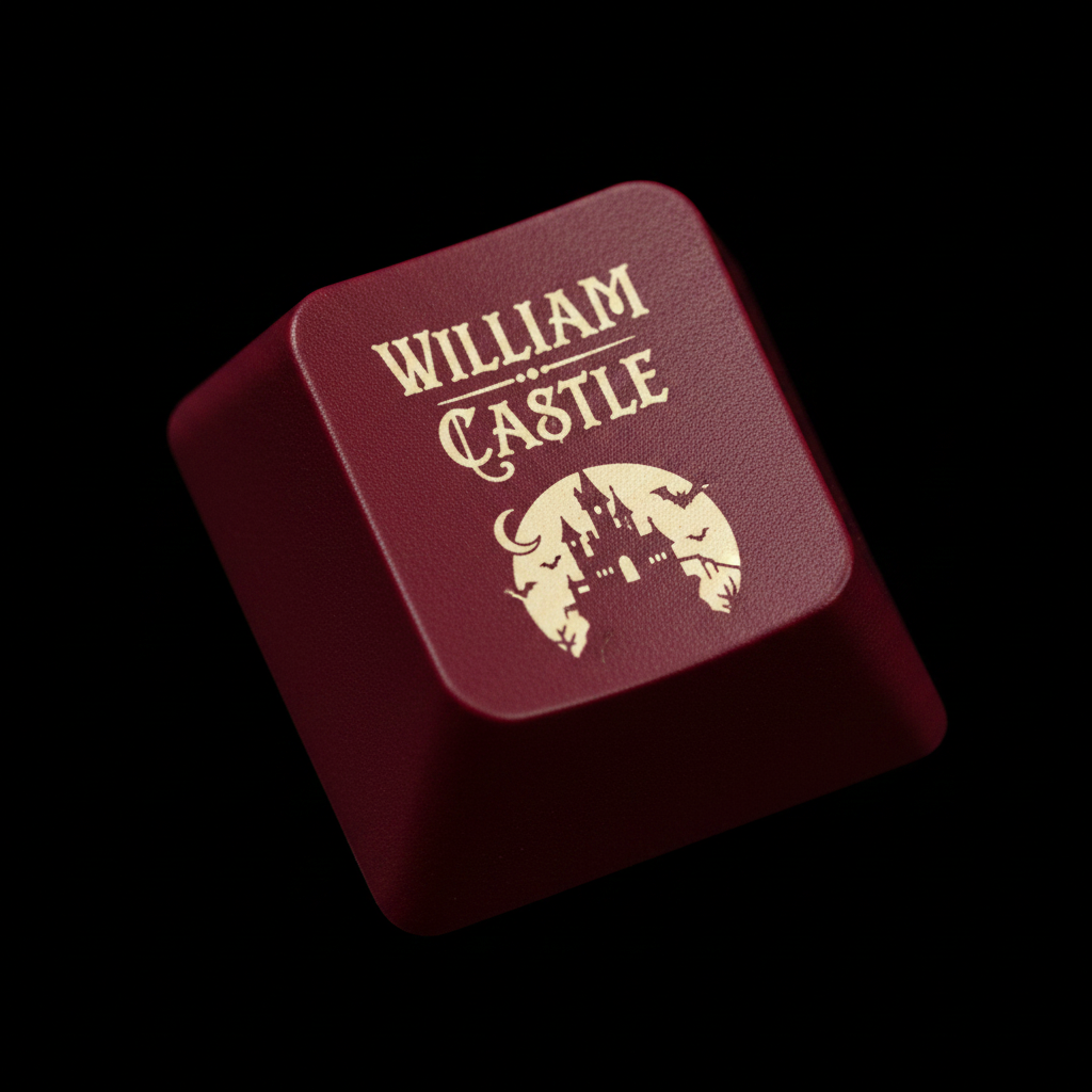 William Castle Keycap - Single Key Macro Detail