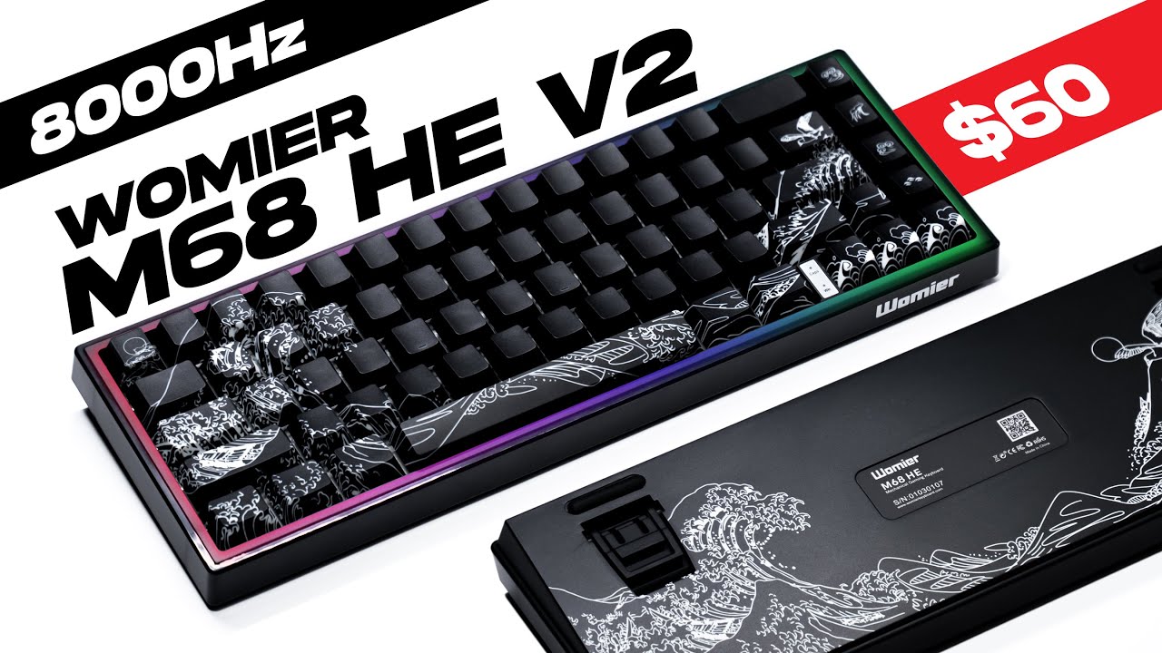 Womier M68 HE V2 65% Hall Effect Rapid Trigger Wired Gaming