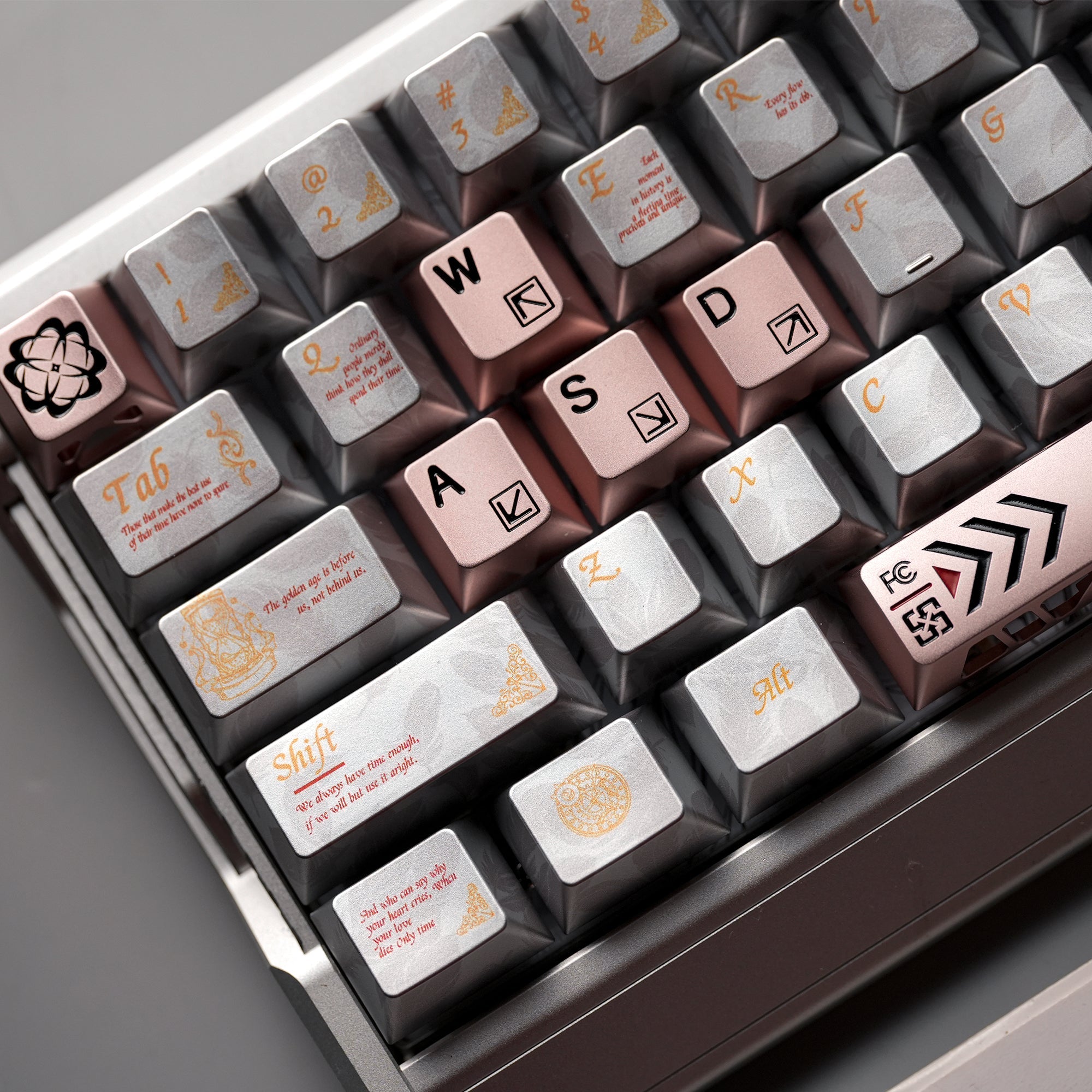 Womier Aluminum Anodized WASD Keycaps (4-Key Set) - Womier Keyboard