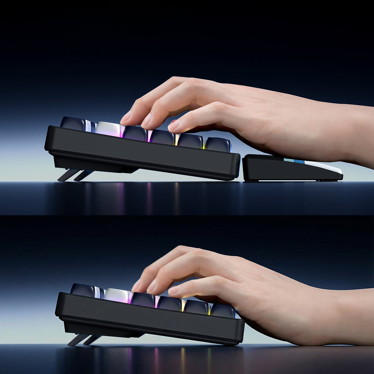 Womier Black Coral Sea Keyboard Wrist Rest - Womier Keyboard