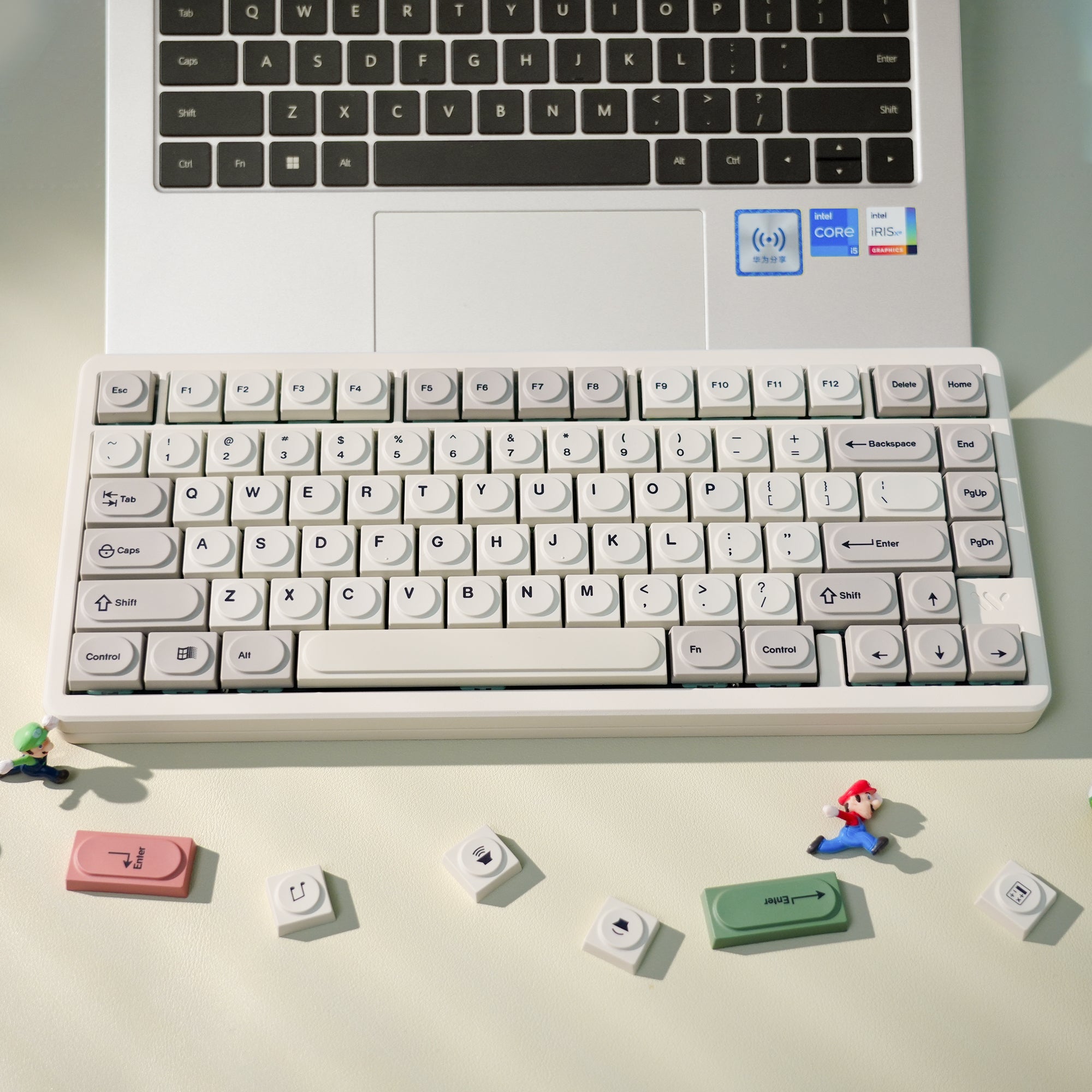 Womier Bricks 137 - Key Uniform Profile Dye - Sublimation PBT Keycap Set - Womier Keyboard