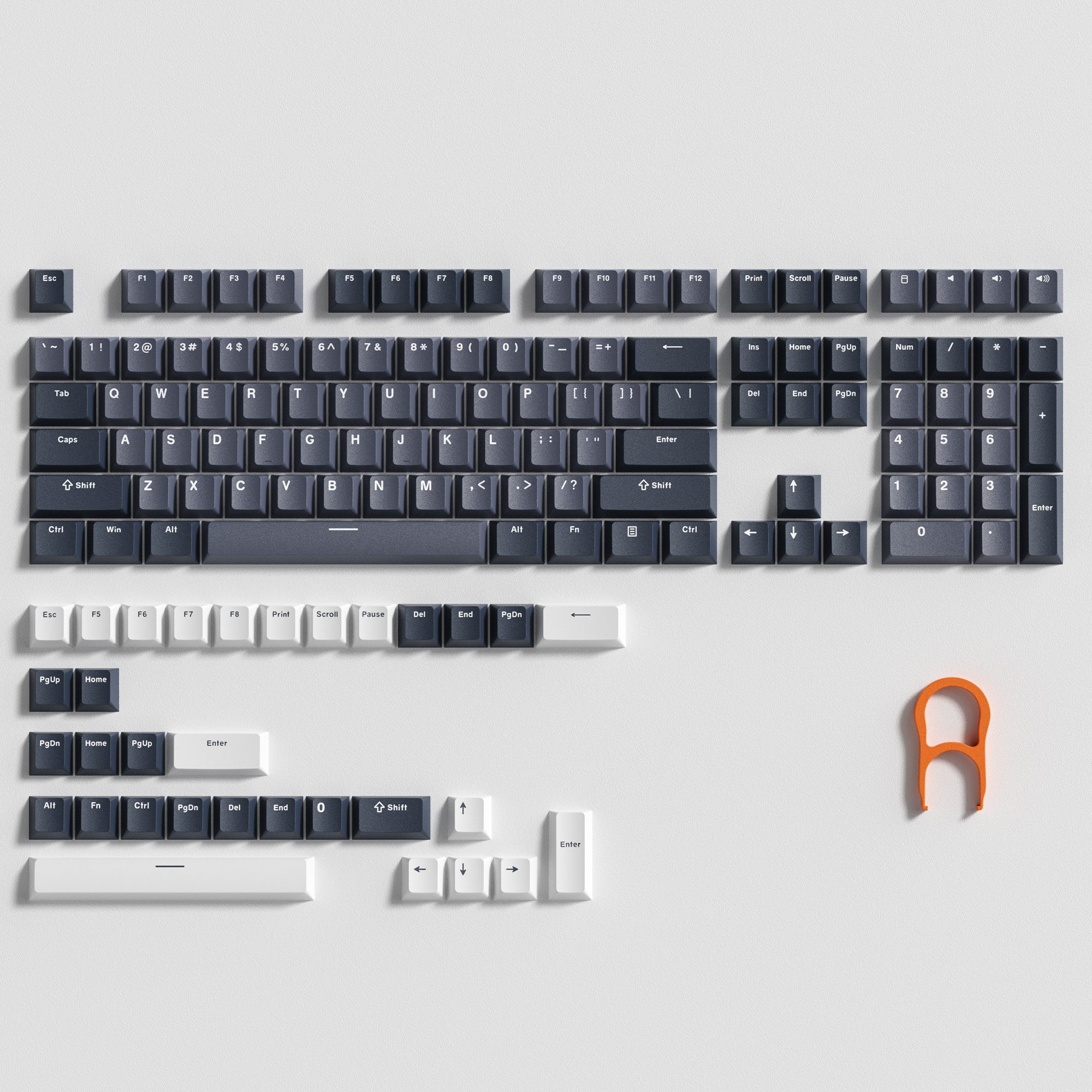 Womier Cherry Profile Double - Shot PBT 140 Keycaps - Womier Keyboard