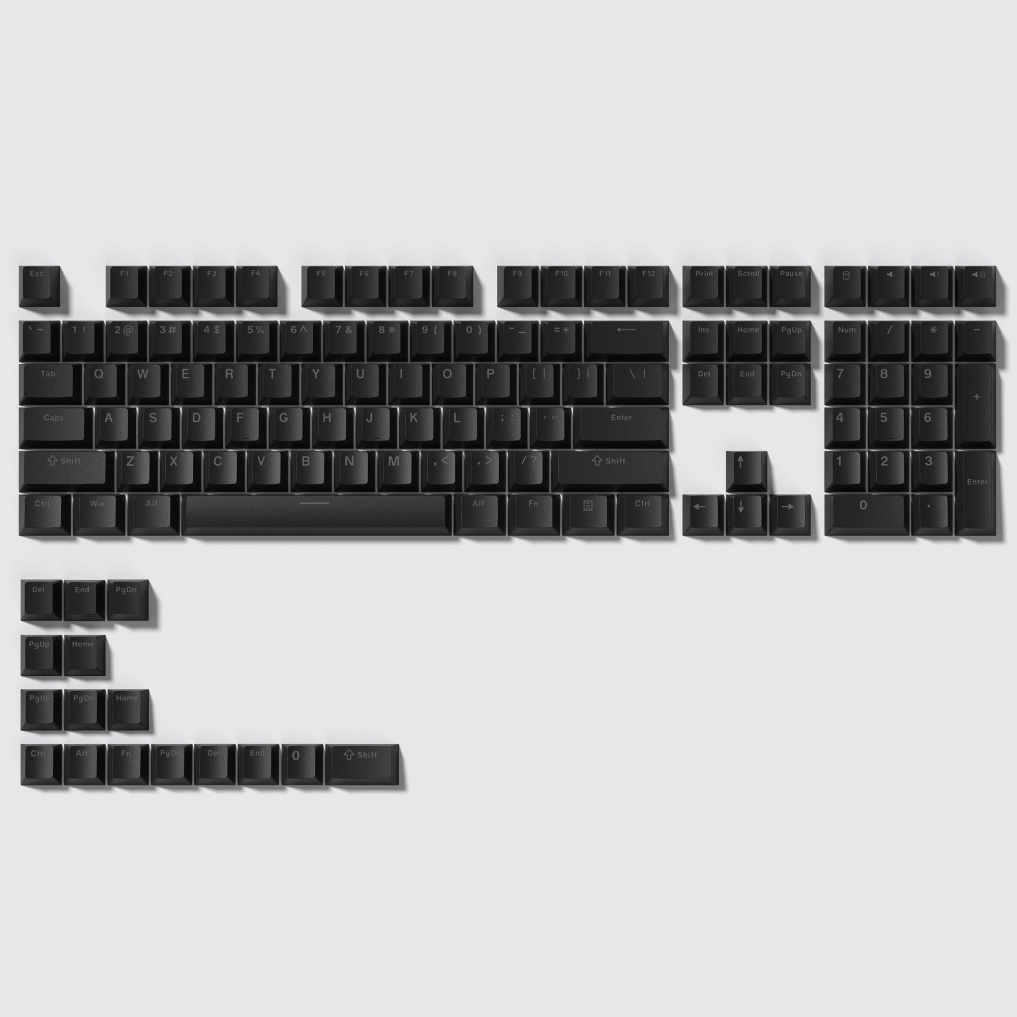 Womier Cherry Profile Single - Color Shine - Through PBT 124 - Key Keycaps - Womier Keyboard