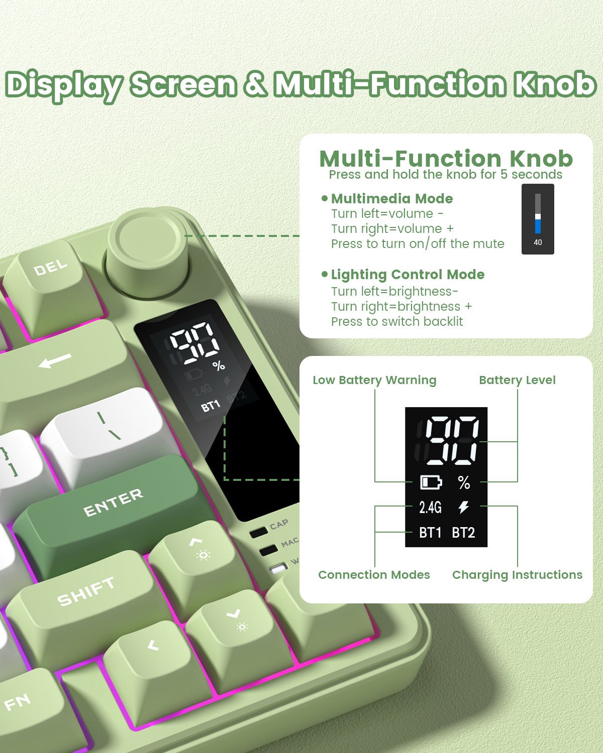 Womier DK75 | The Ultimate Smart Membrane Keyboard - Womier Keyboard