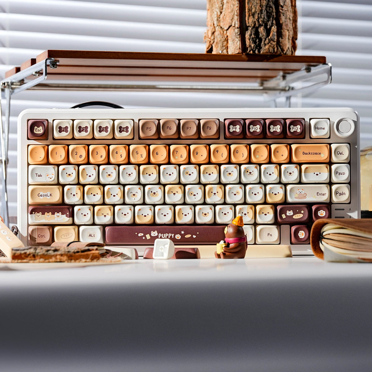 Womier Forest Animals MOA Profile Dye-Sublimation PBT Keycap Set - Womier Keyboard