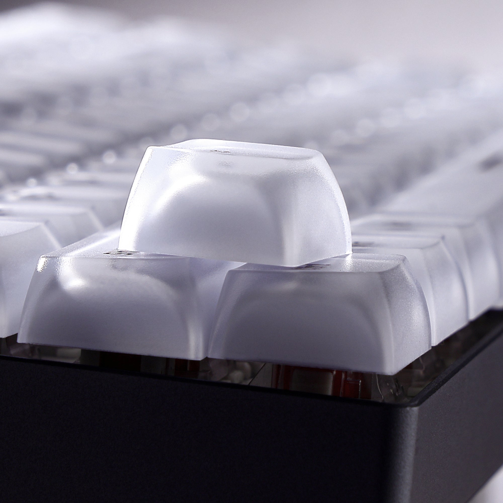 Womier Frosted Heavy Crystal CSA Profile Keycaps(132-Key) - Womier Keyboard