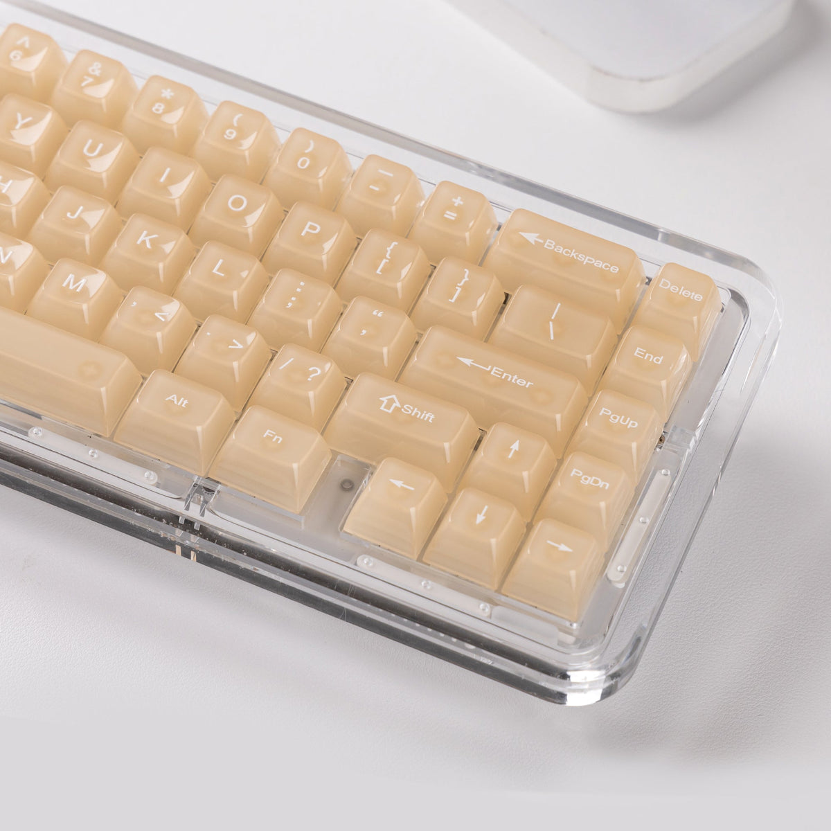 Womier Frosty Jello 115-Key MDA Profile Translucent PC Keycap Set - Womier Keyboard