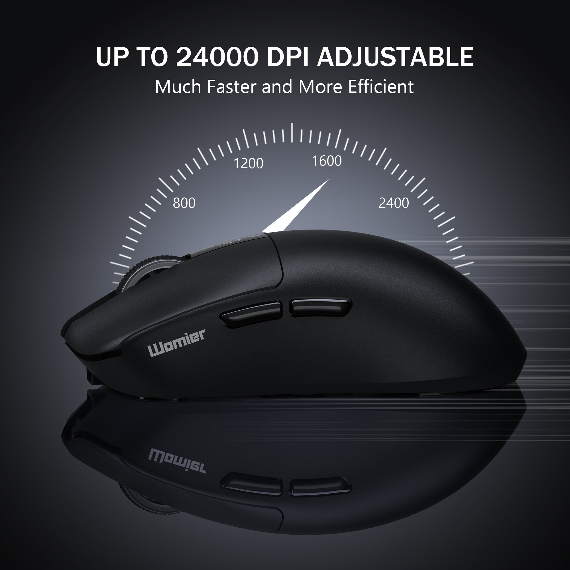 Womier G58 Wireless Tri Mode Gaming Mouse - Womier Keyboard