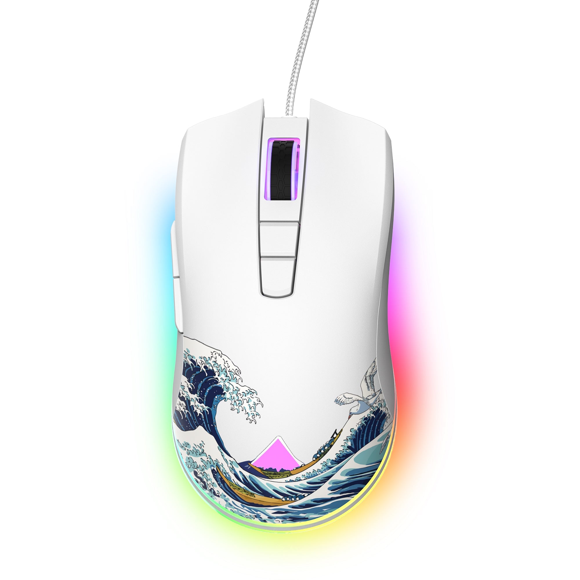 Womier G705 Kanagawa Themed Gaming Mouse (Wired) - Womier Keyboard