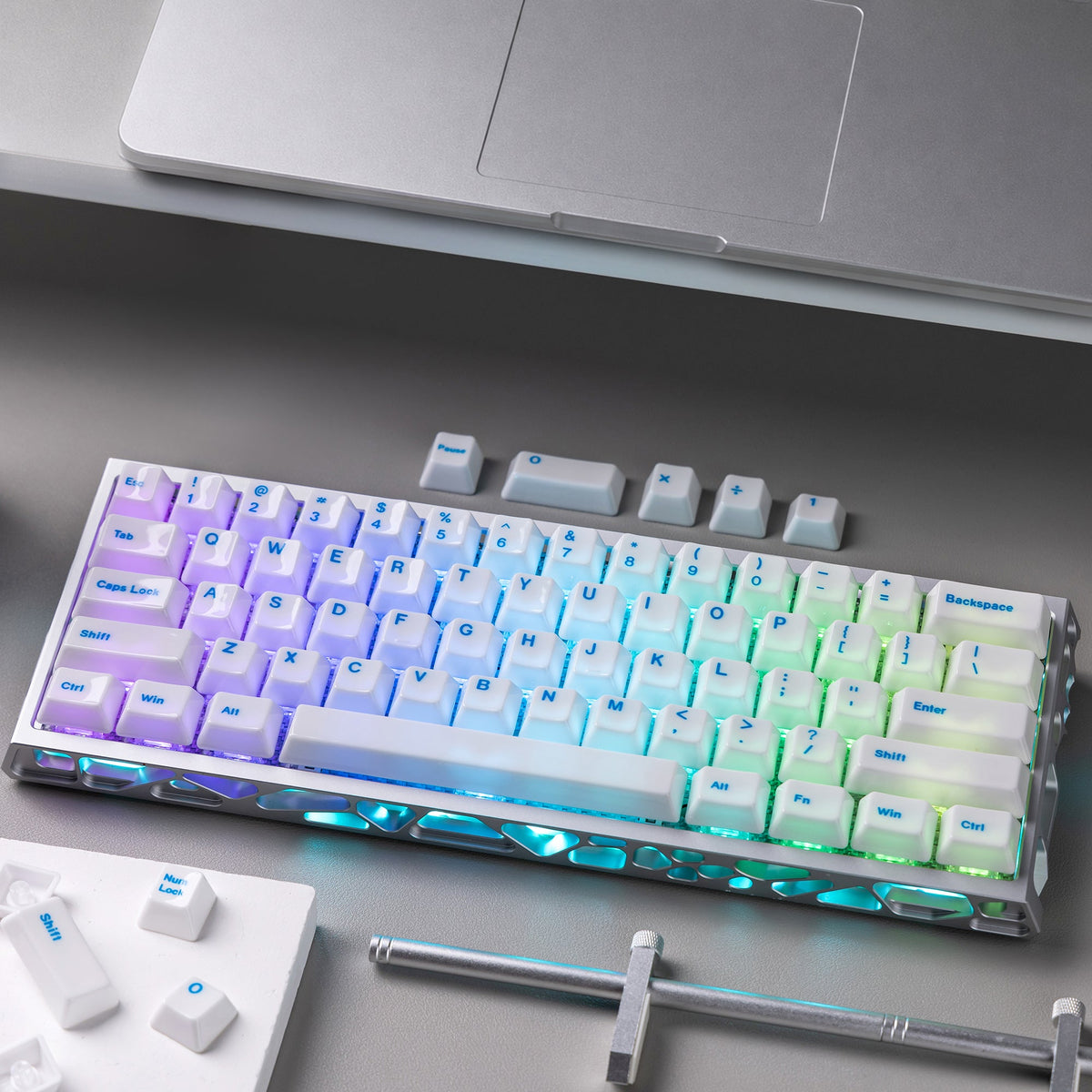 Womier Glaze Ceramic Cherry Profile 120-Key Full Keycap Set - Womier Keyboard