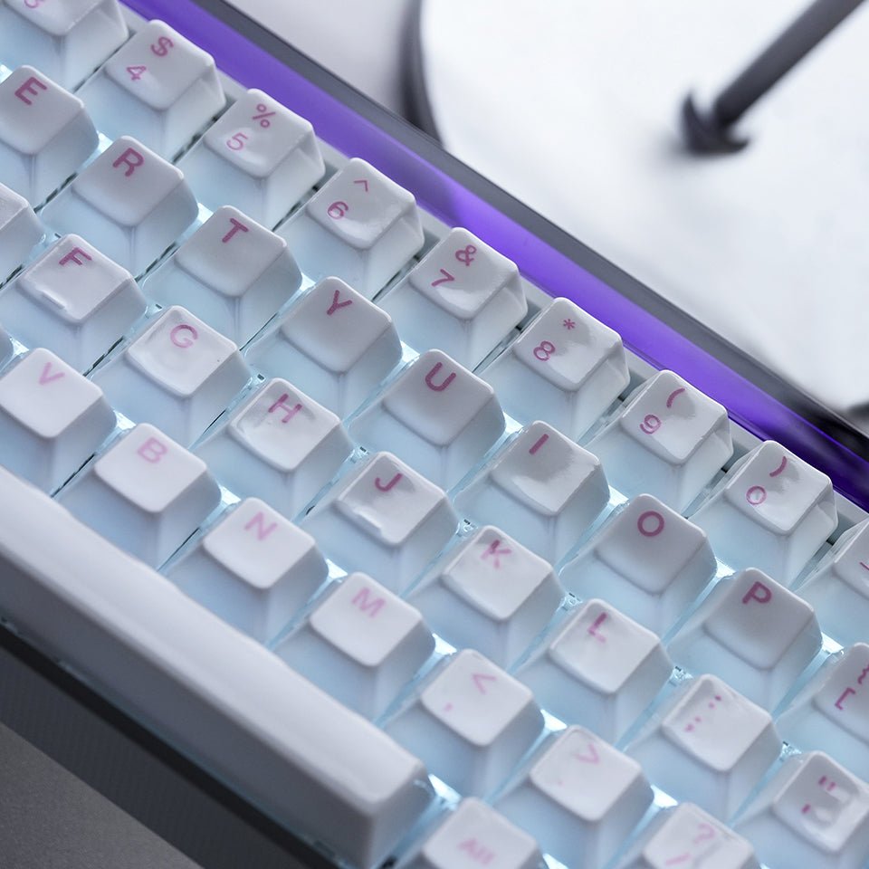 Womier Glaze Ceramic Cherry Profile 120-Key Full Keycap Set - Womier Keyboard