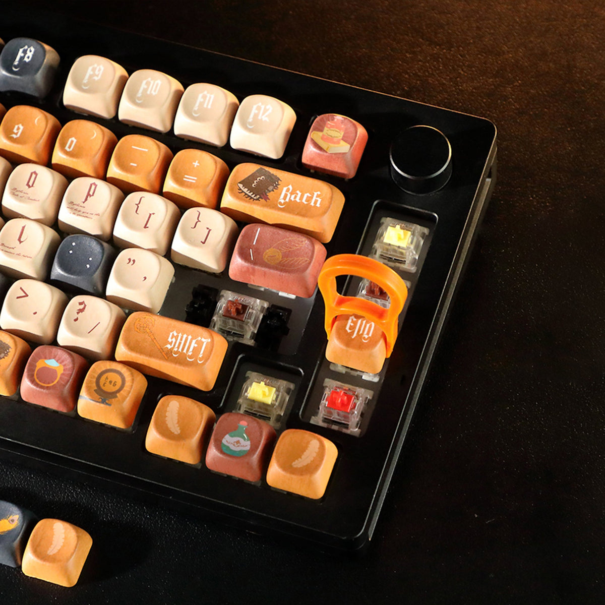 Womier Halloween William Castle 131-Key MOA PBT Keycap Set - Womier Keyboard