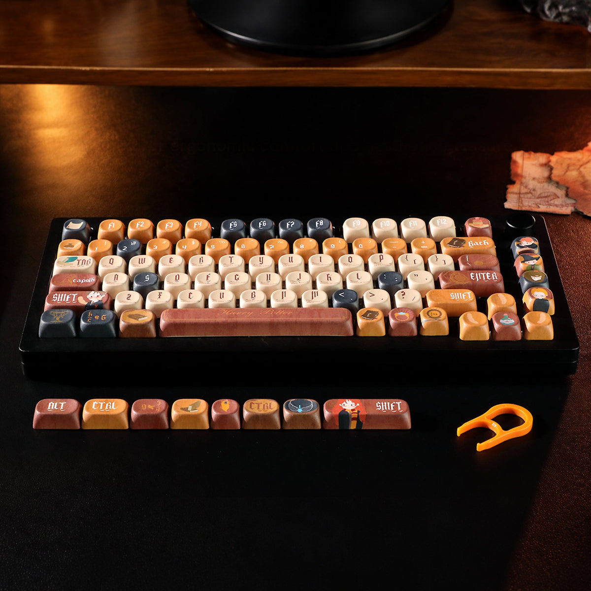 Womier Halloween William Castle 131-Key MOA PBT Keycap Set - Womier Keyboard