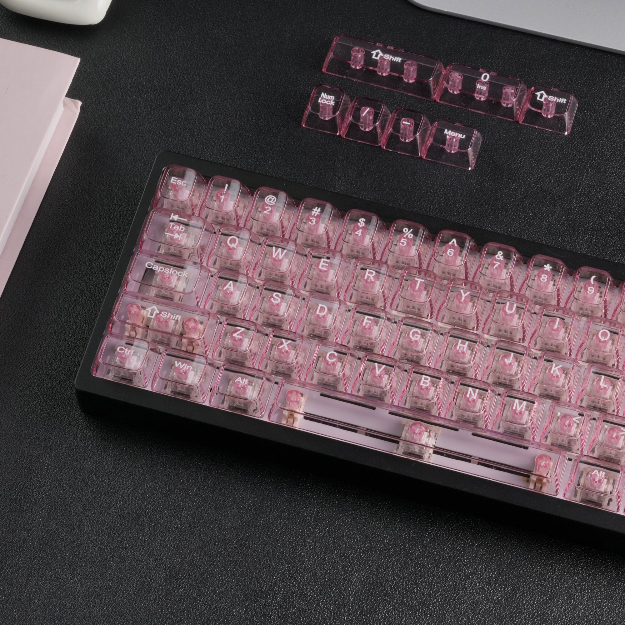 Womier Iceberg 115-Key MDA Profile Transparent PC Keycap Set - Womier Keyboard