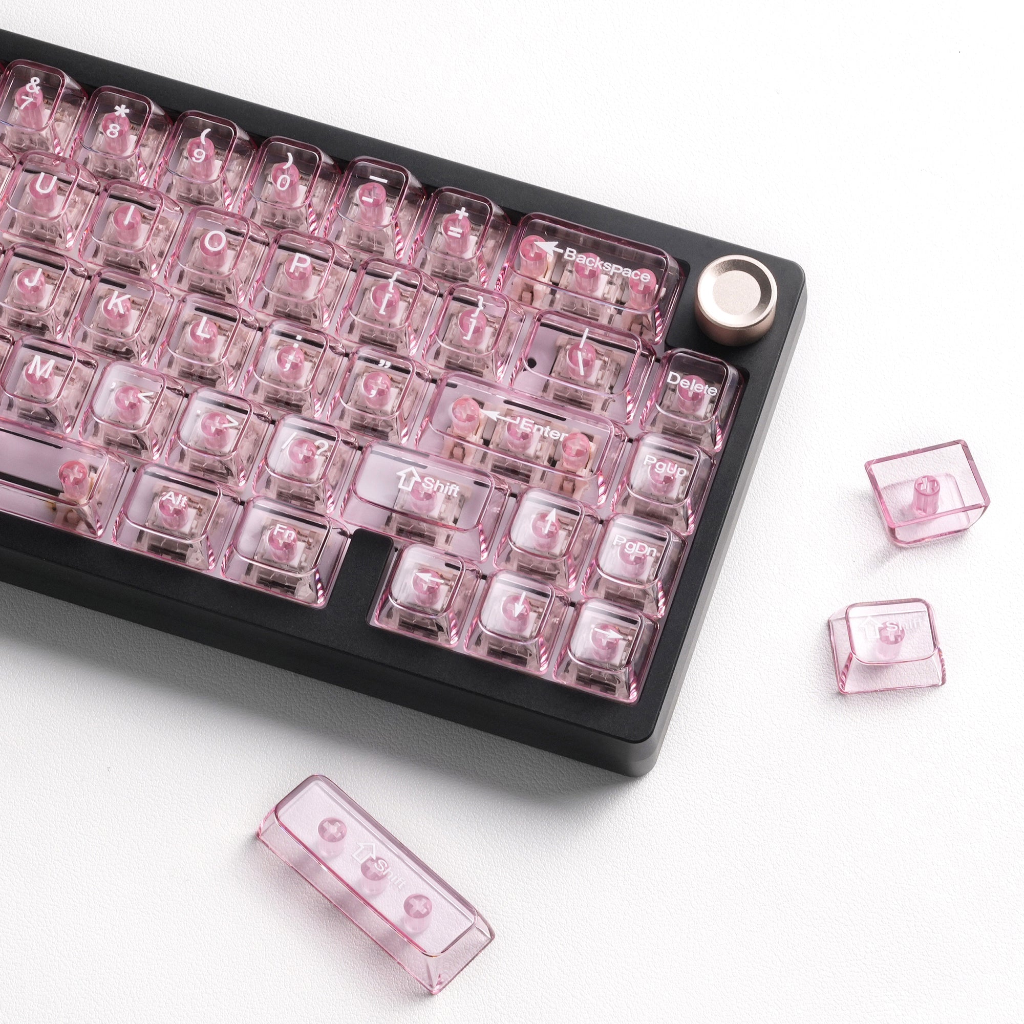 Womier Iceberg 115-Key MDA Profile Transparent PC Keycap Set - Womier Keyboard