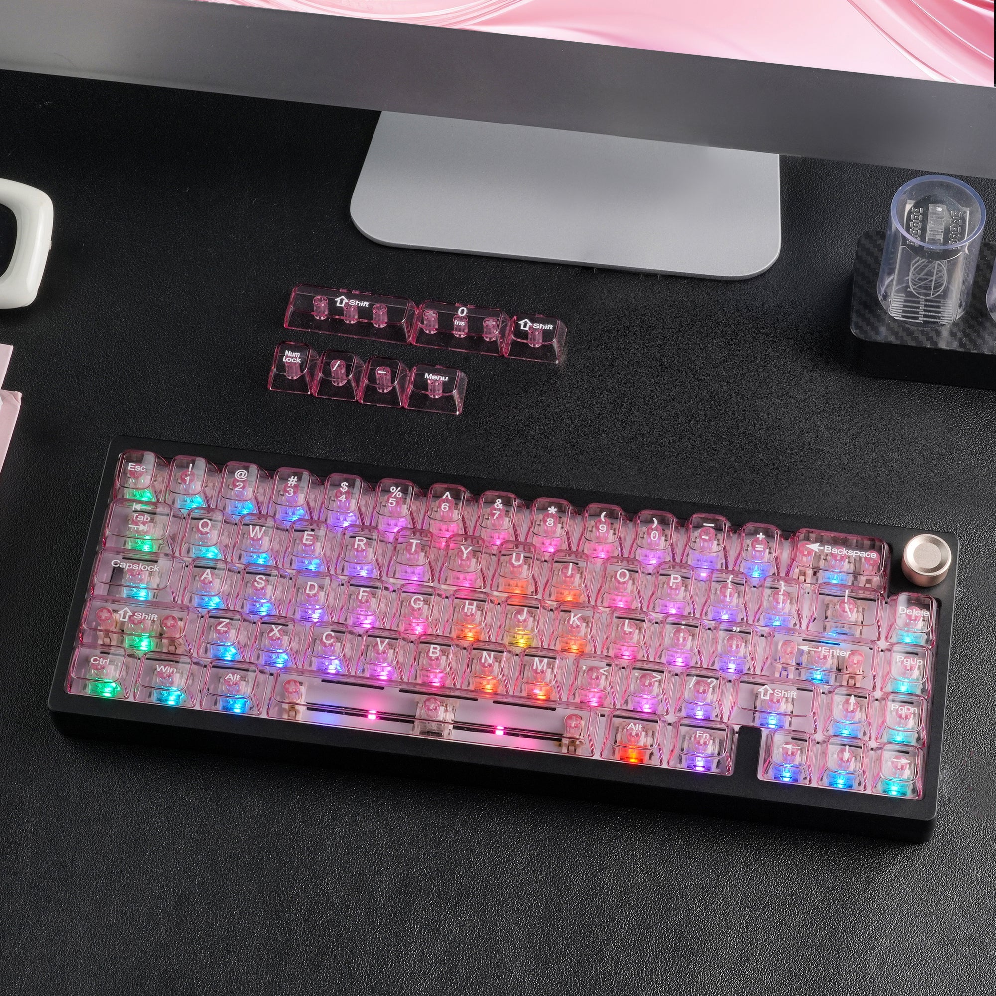 Womier Iceberg 115-Key MDA Profile Transparent PC Keycap Set - Womier Keyboard