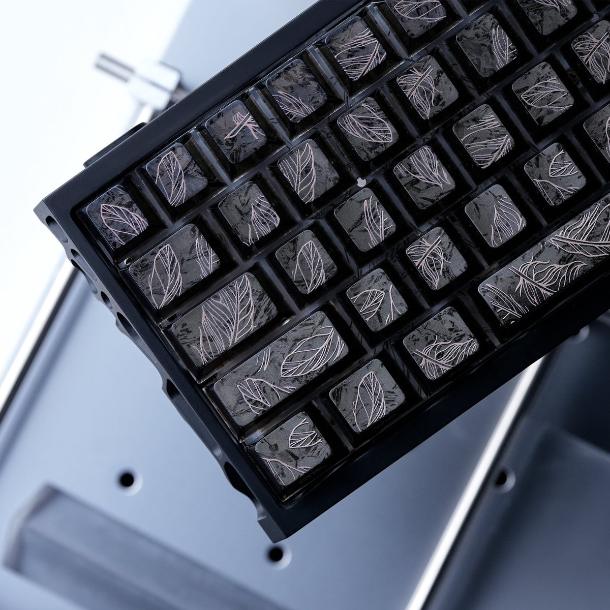 Womier Keycaps - Frost Feather - Cherry Side-Printed (115 Keys) - Womier Keyboard