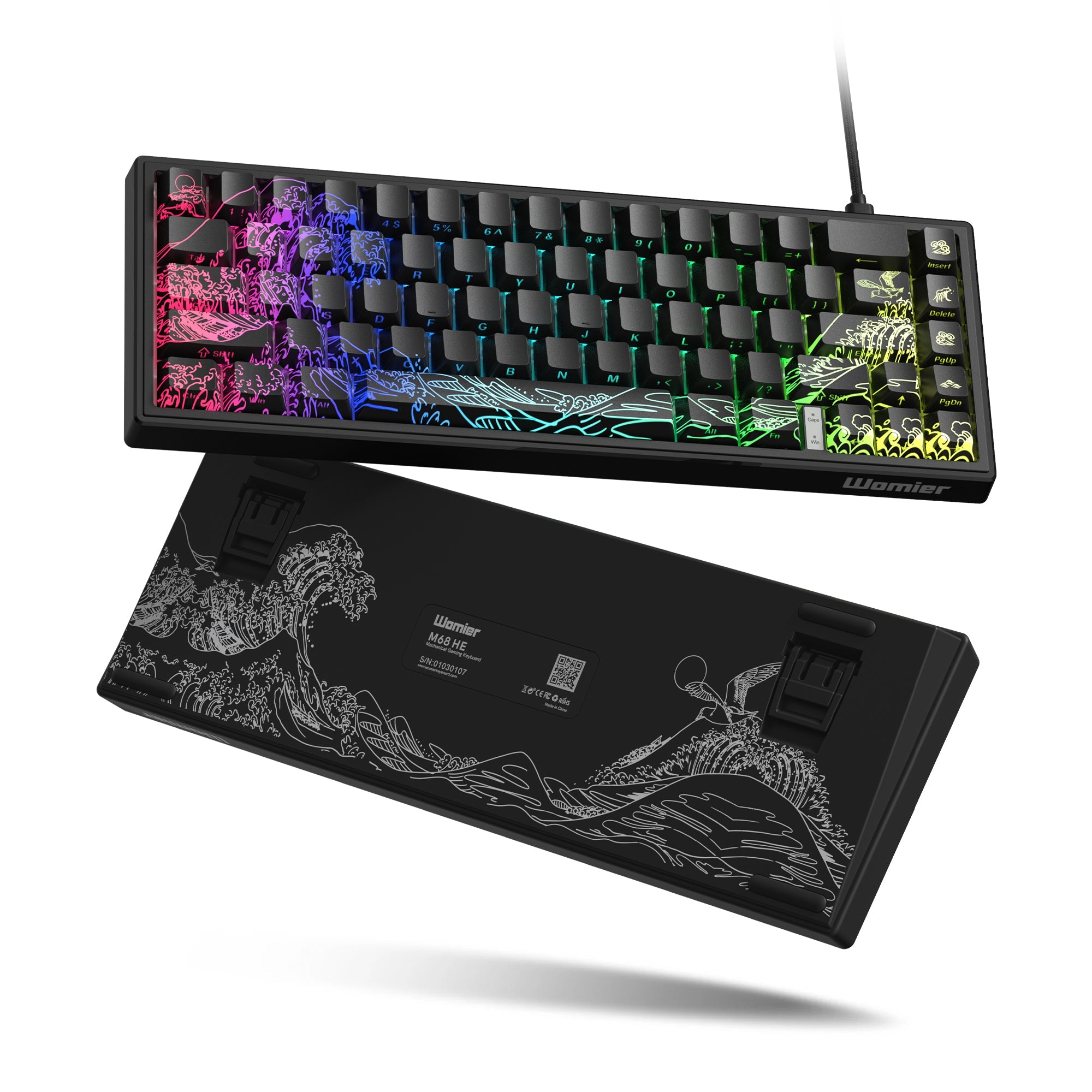 Womier M68 HE V2 65% Themed Hall Effect Wired Gaming Keyboard - Womier Keyboard