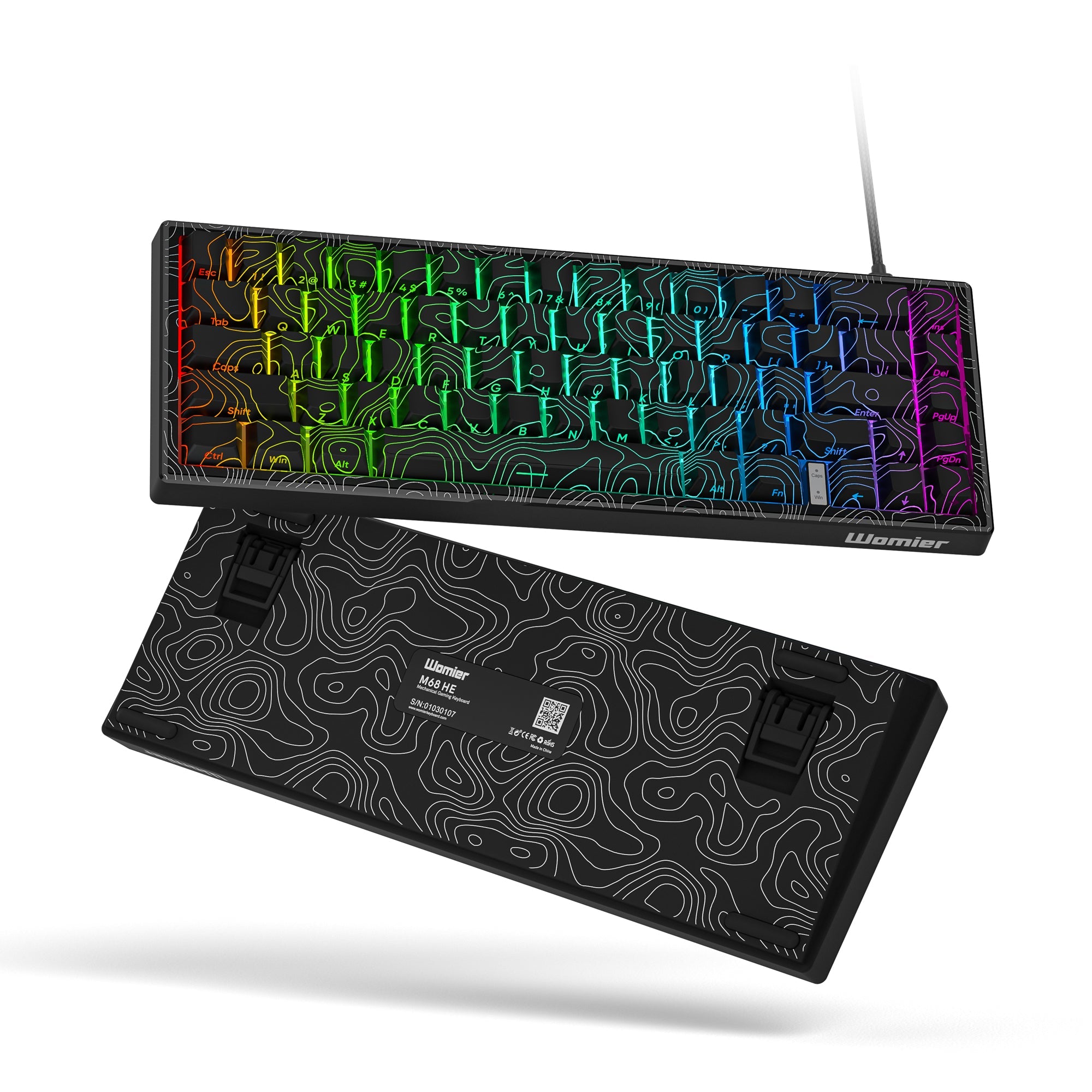 Womier M68 HE V2 65% Themed Hall Effect Wired Gaming Keyboard - Womier Keyboard