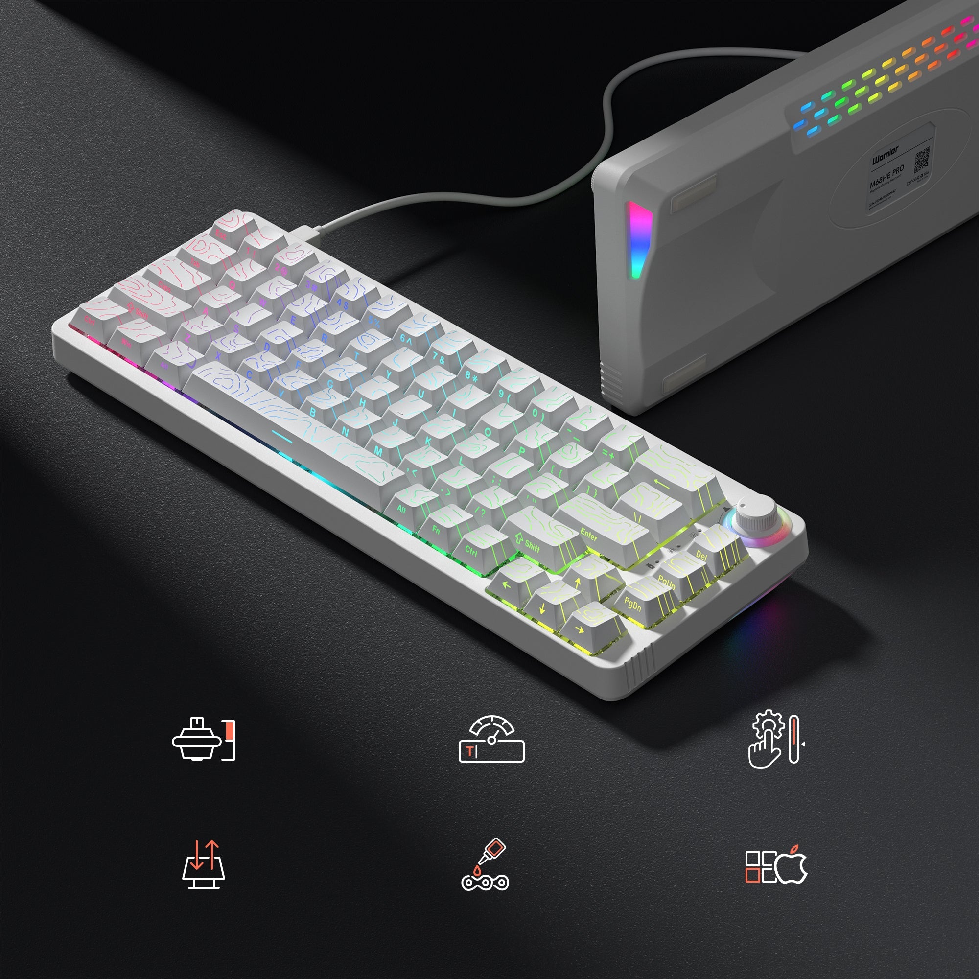 Womier M68HE PRO 60% Mechanical Gaming Keyboard - Womier Keyboard