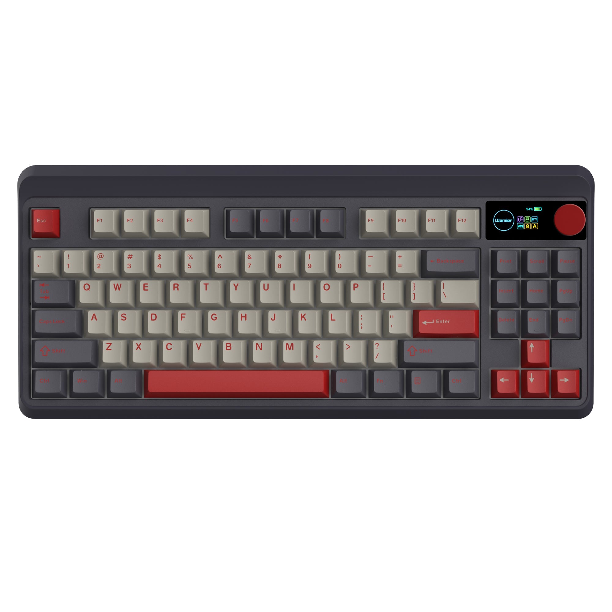 Womier M87 Pro TKL Wireless Mechanical Keyboard with Multimedia Display - Womier Keyboard