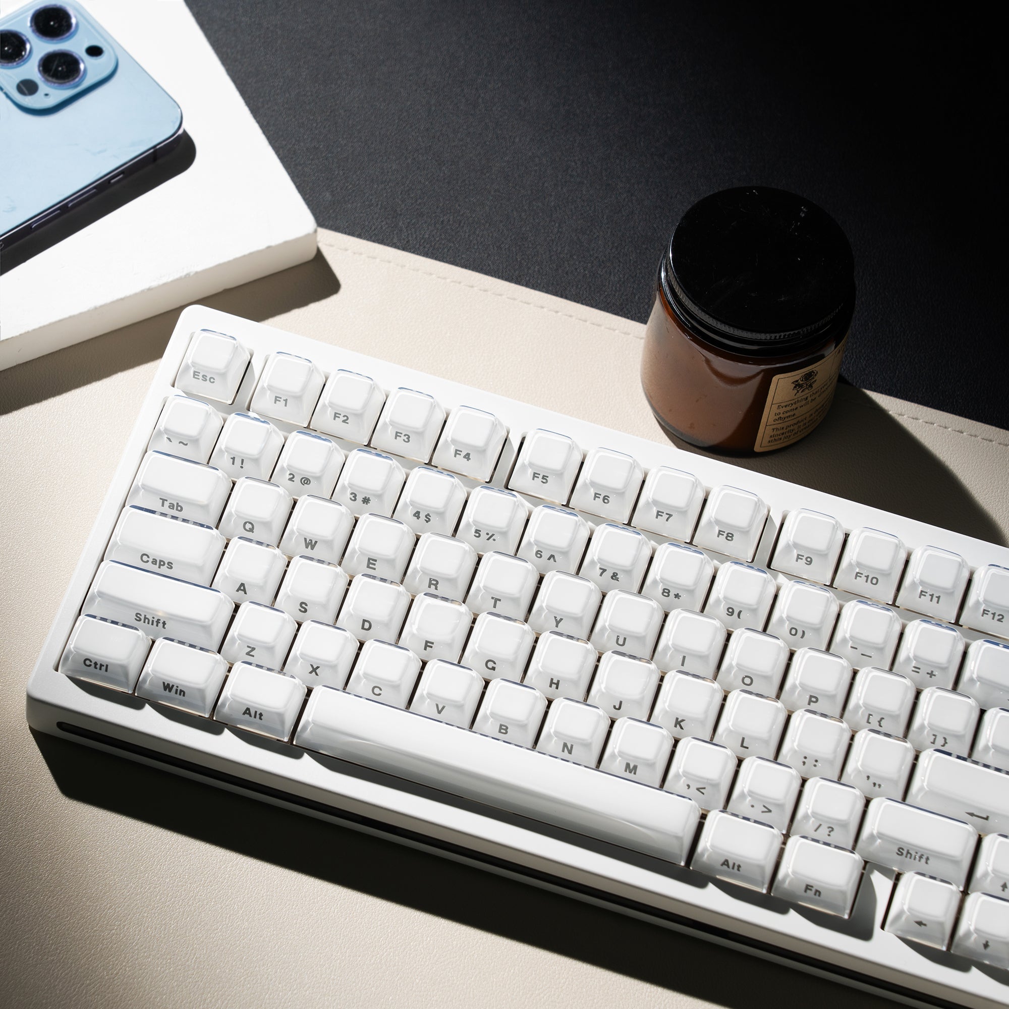 Womier MT75 TRI - MODE KEYBOARD WITH DOT - MATRIX SCREEN AND VOLUME KNOB - Womier Keyboard