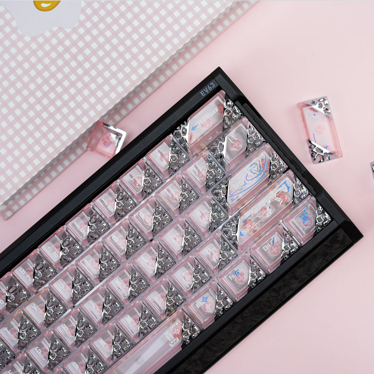Womier OEM Quantum Honeycomb Keycap Set (102-Key) - Womier Keyboard