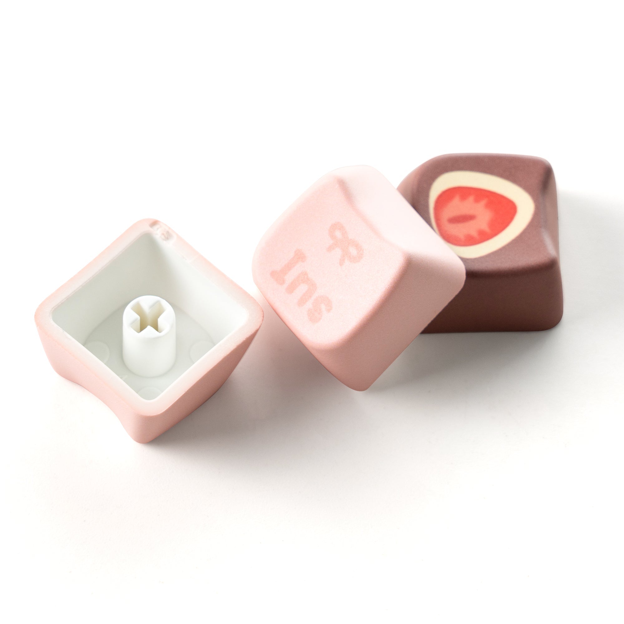 Womier Pink Theme MOA Profile Dye - Sublimation PBT Keycap Set - Womier Keyboard