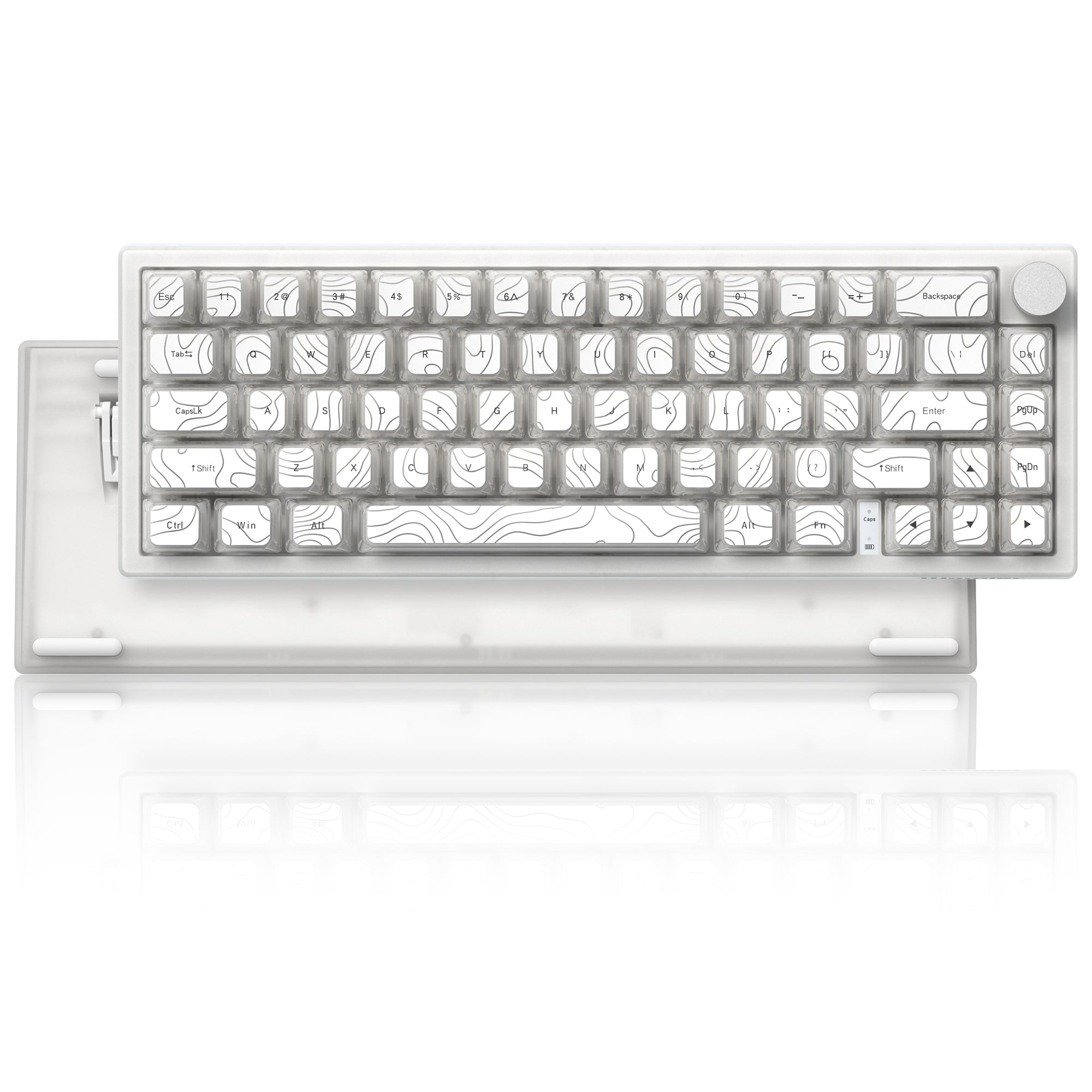 Womier Q61 V2 VIA Support 65% Wireless Mechanical Keyboard with Knob - Womier Keyboard