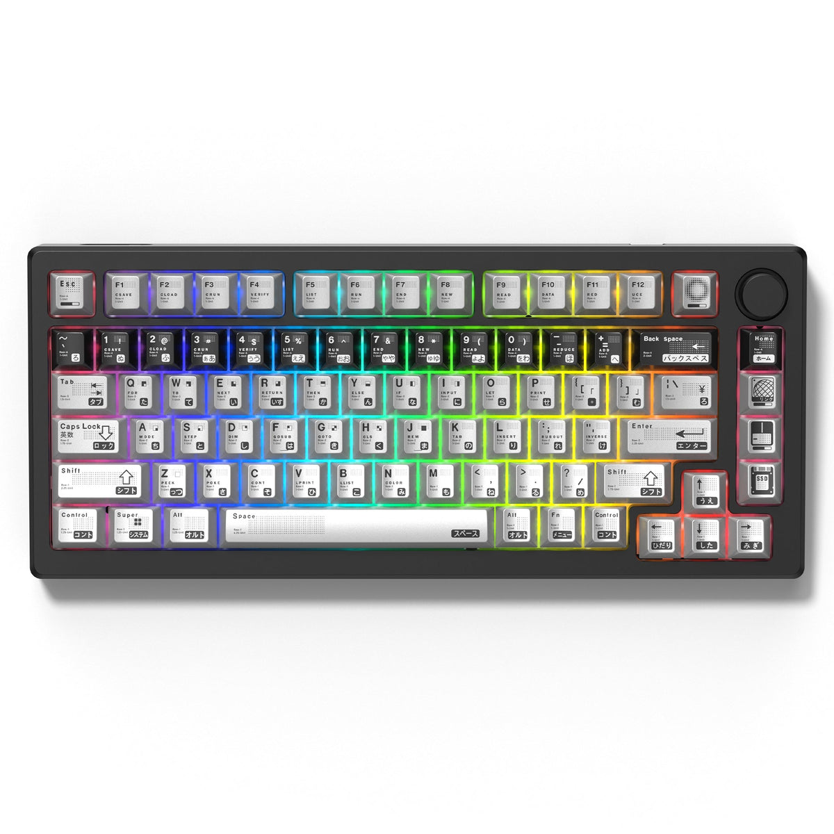 Womier Timeless 112-Key Cherry Profile Metallic Coating Keycap Set - Womier Keyboard