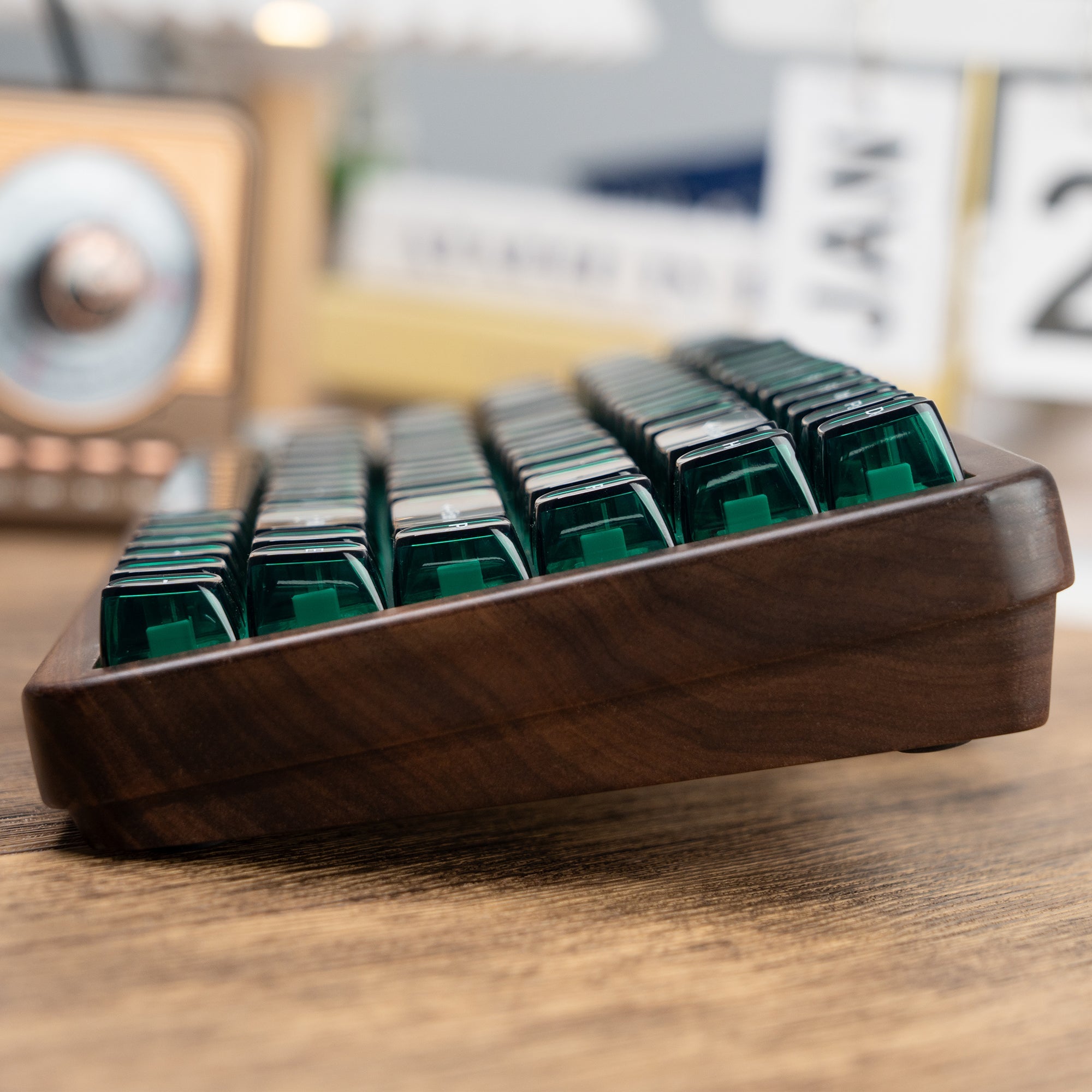 Womier WD75 75% VIA Support Wireless Wooden Keyboard - Womier Keyboard