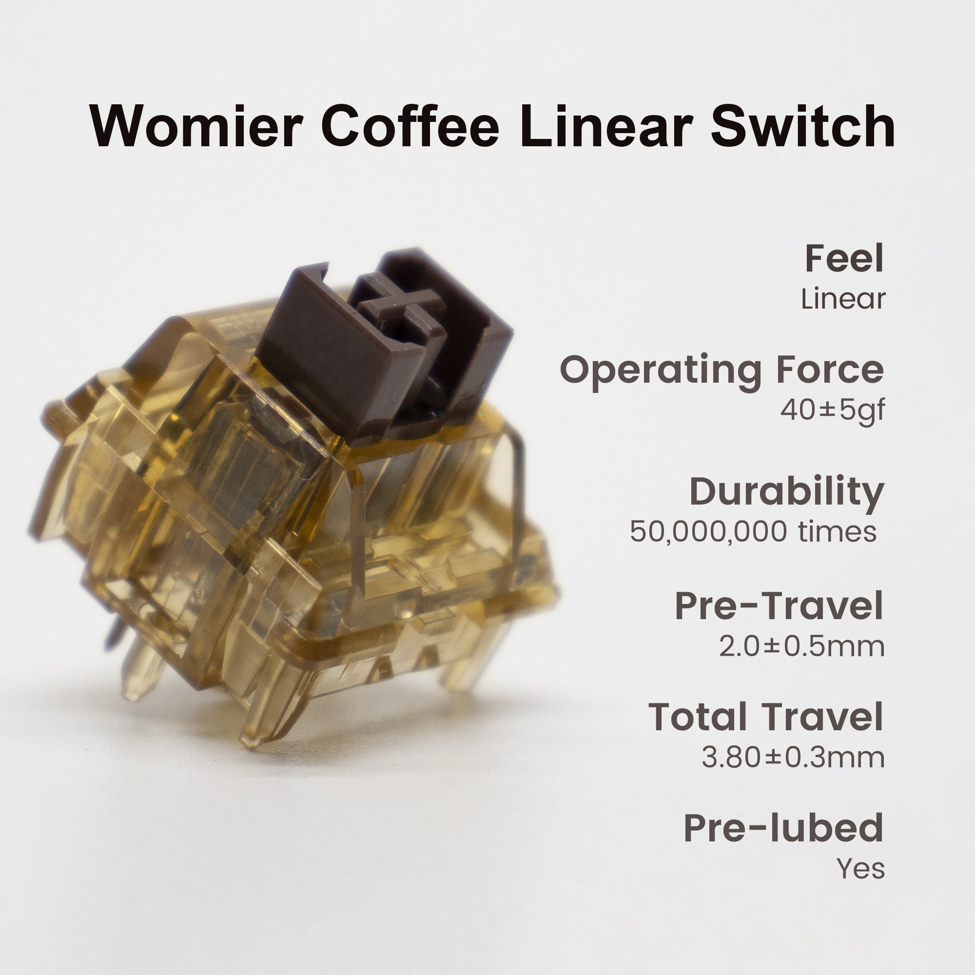 Womier G75 Coffee Themed Gasket/Top Mounted Wired Mechanical Keyboard/Barebone
