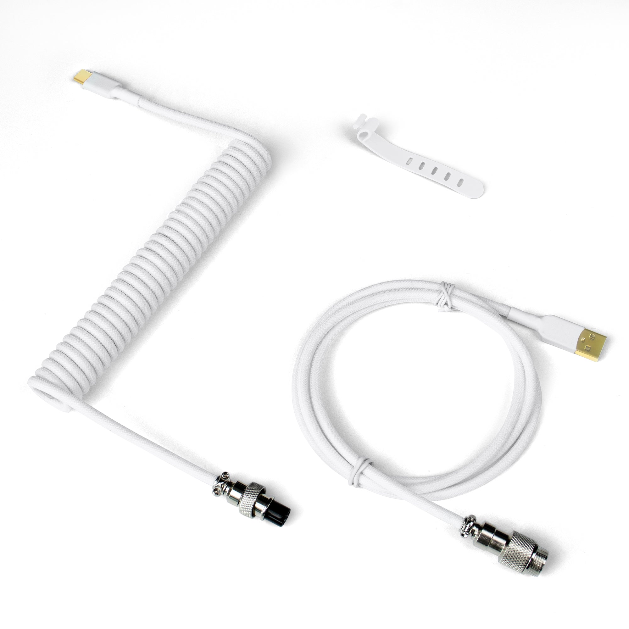 Womier Pro Braided Coiled Aviator USB Cable (2 Colors)