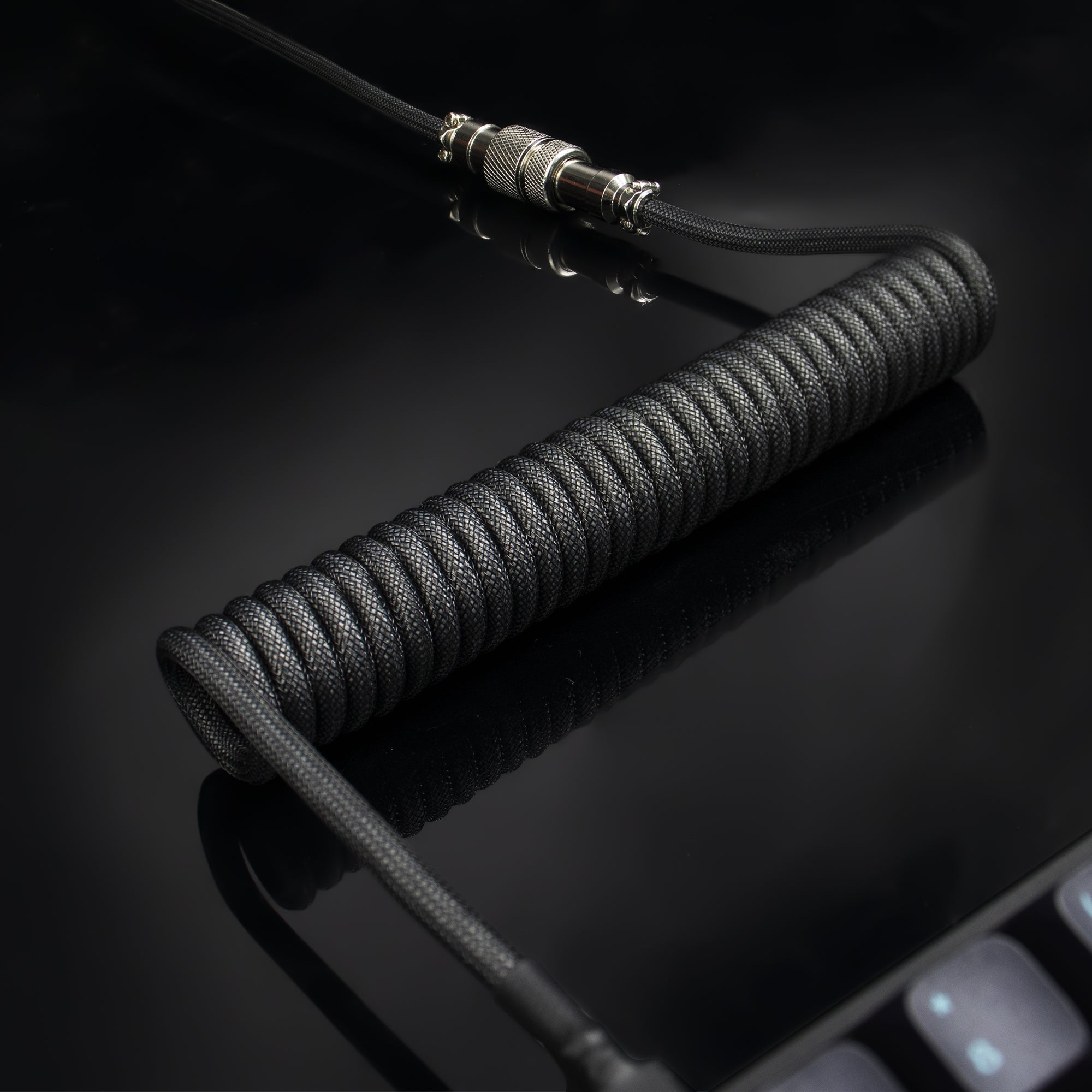 Womier Pro Braided Coiled Aviator USB Cable (2 Colors)