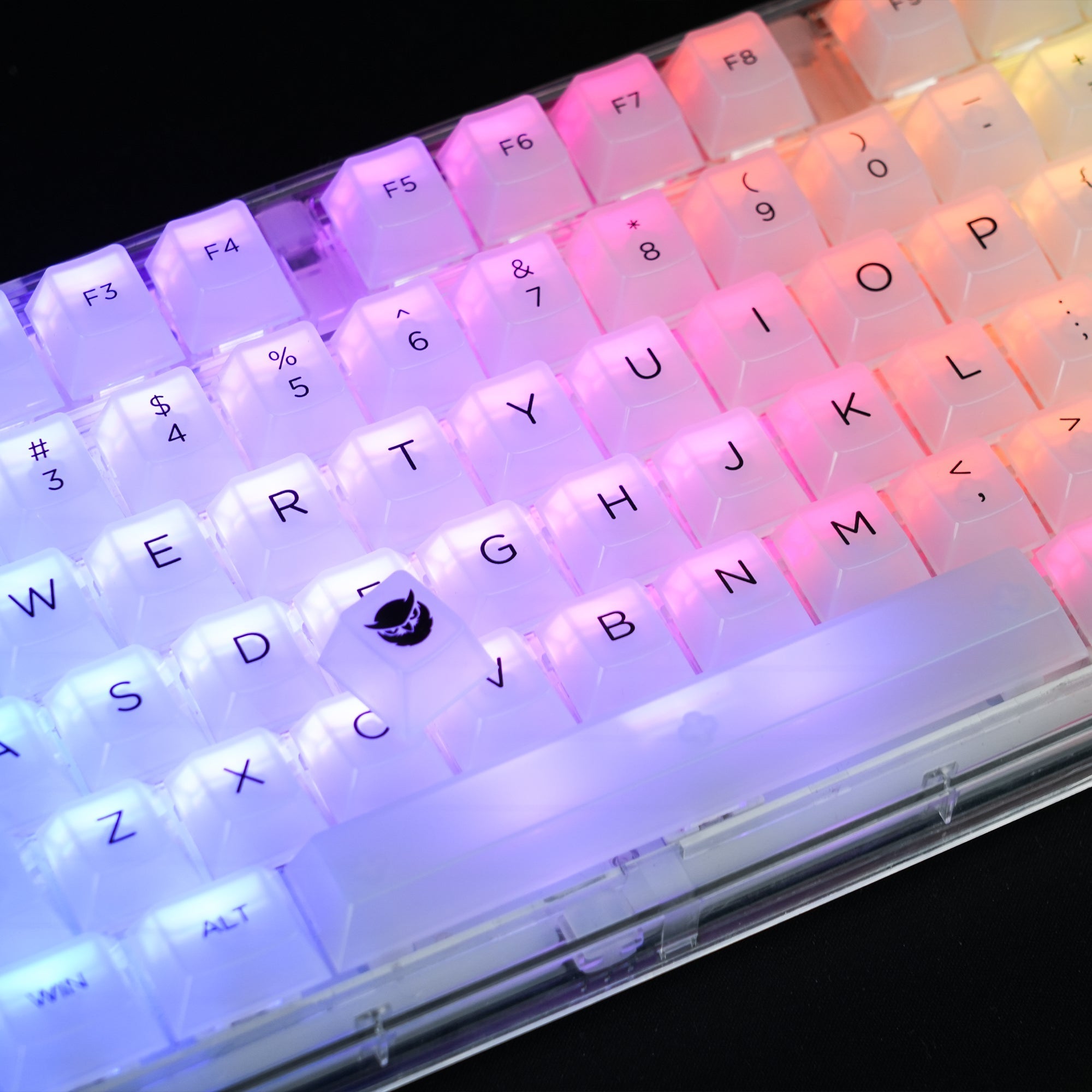 Womier Frost Translucent Cherry Profile Keycap Full Set (141-Key)