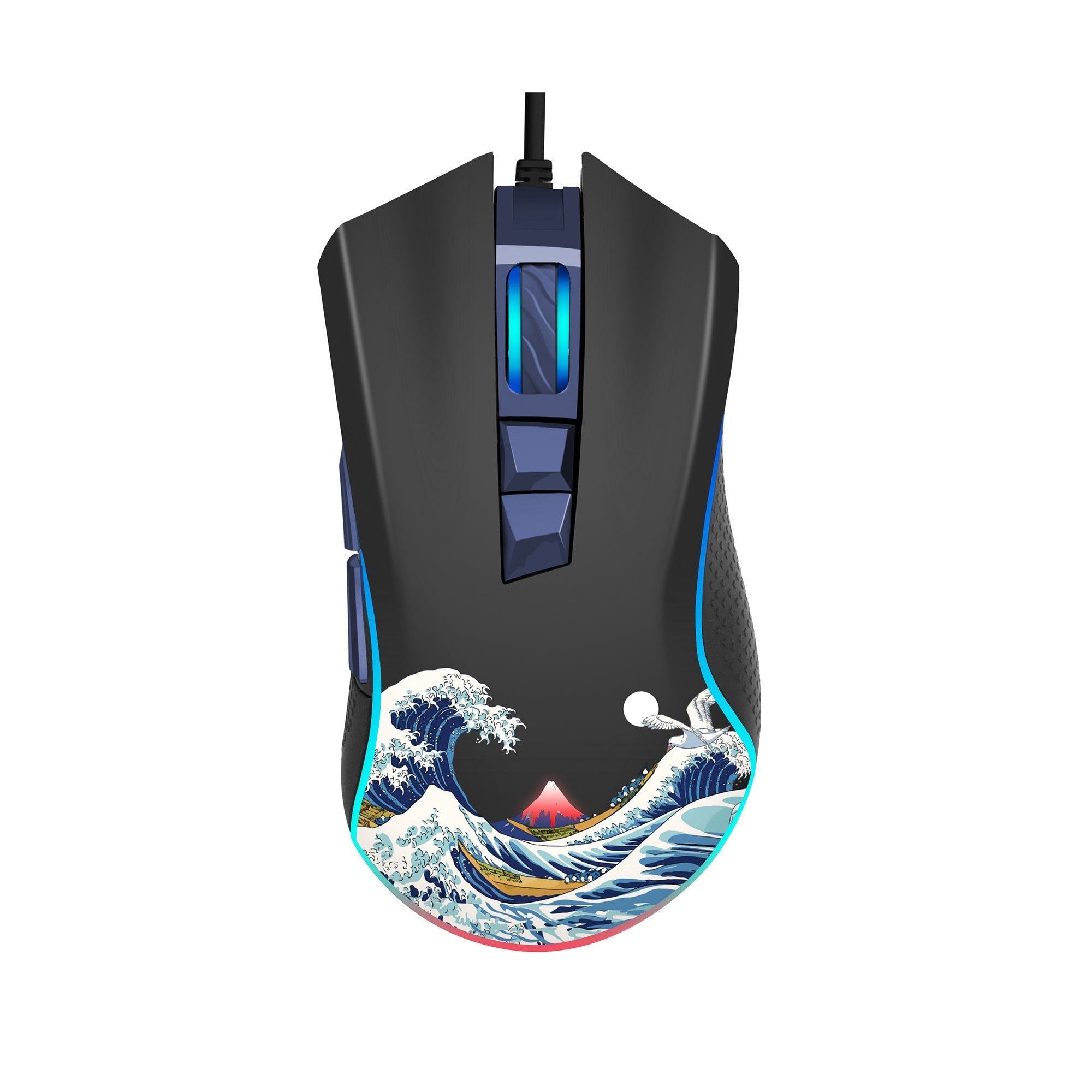 Womier G705 Kanagawa Themed Gaming Mouse (Wired) - Womier Keyboard