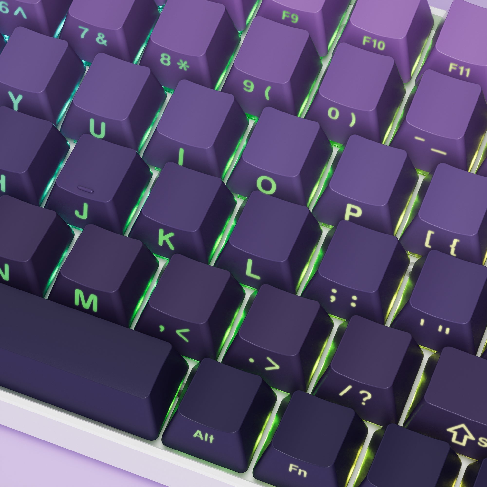 Womier Gradient Series 136 - Key Side - Printed OEM Profile Keycap (6 Colors) - Womier Keyboard
