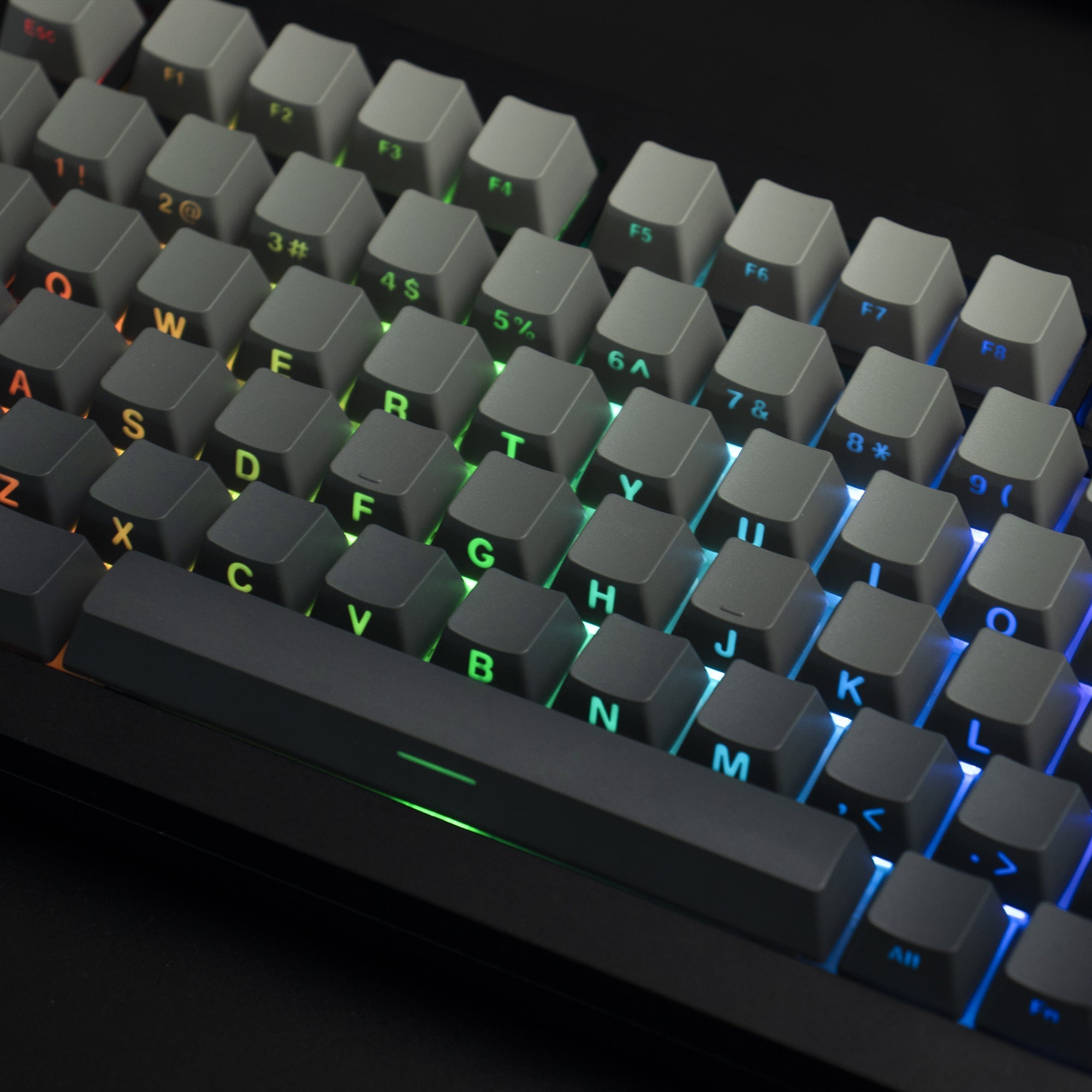 Womier Gradient Series 136 - Key Side - Printed OEM Profile Keycap (6 Colors) - Womier Keyboard