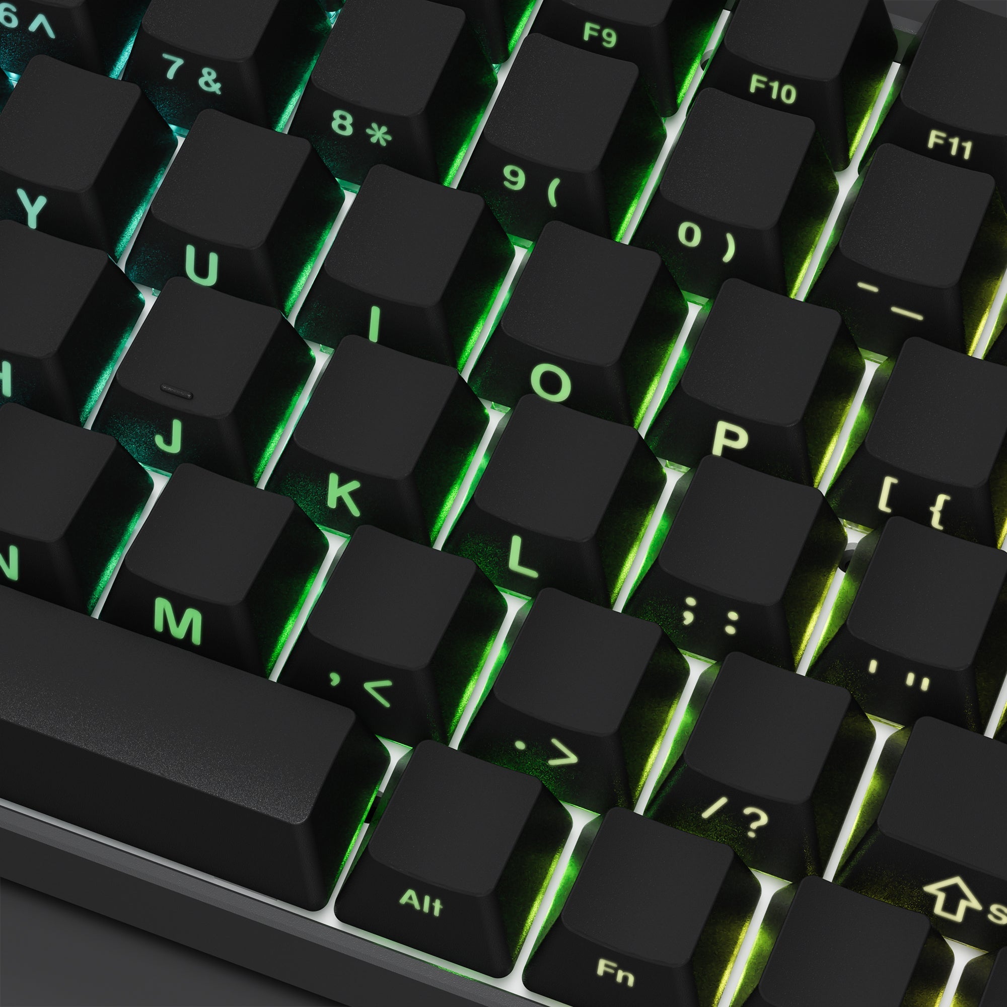 Womier Gradient Series 136 - Key Side - Printed OEM Profile Keycap (6 Colors) - Womier Keyboard