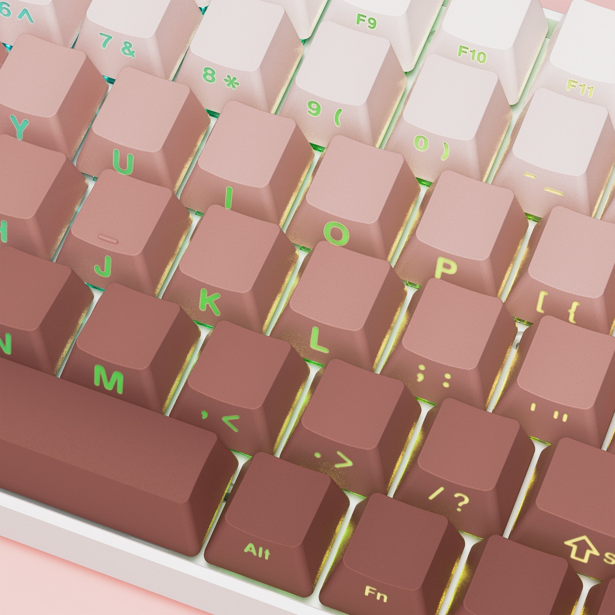 Womier Gradient Series 136 - Key Side - Printed OEM Profile Keycap (6 Colors) - Womier Keyboard